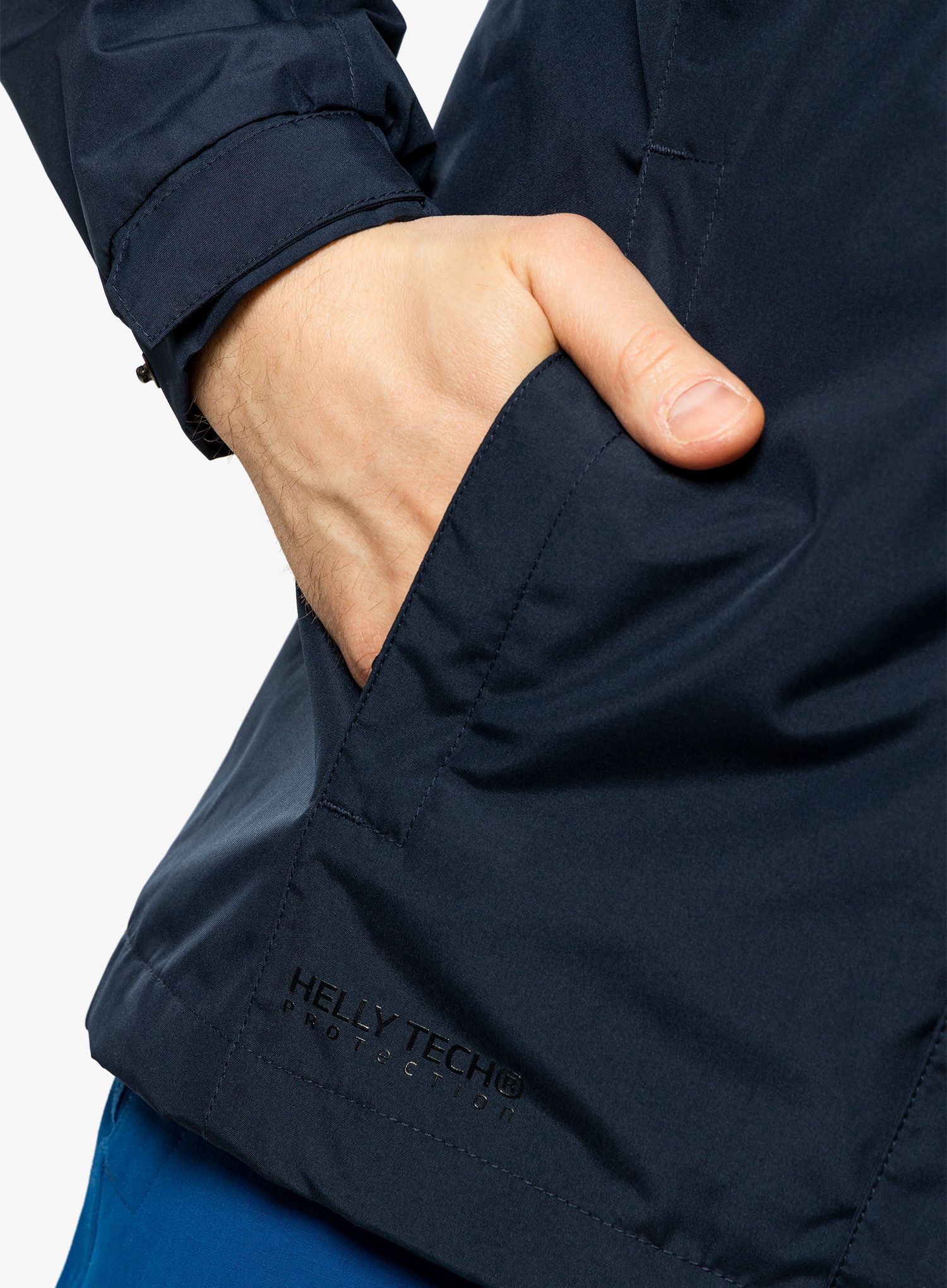 Kišna jakna Helly Hansen Team Dubliner Jacket - navy