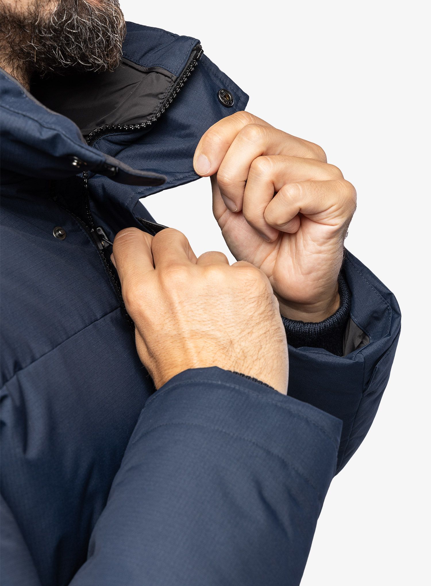 Zimska jakna Helly Hansen Tromsoe Jacket - navy/vaporous grey/gum