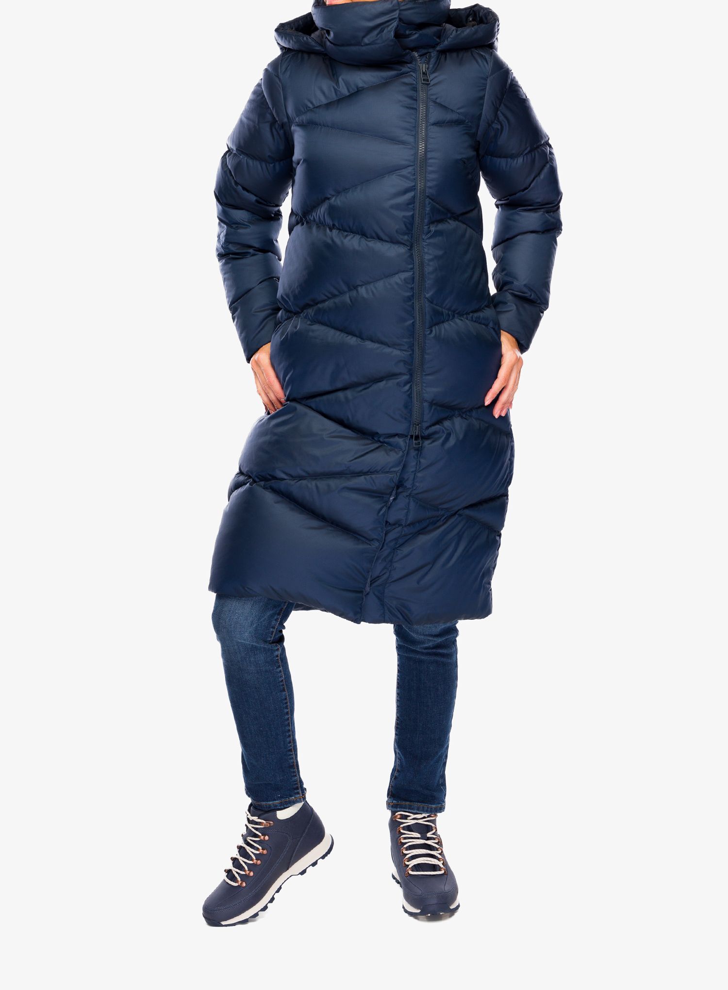 Ženski perjani kaput Helly Hansen Tundra Down Coat - navy/vaporous grey/gum