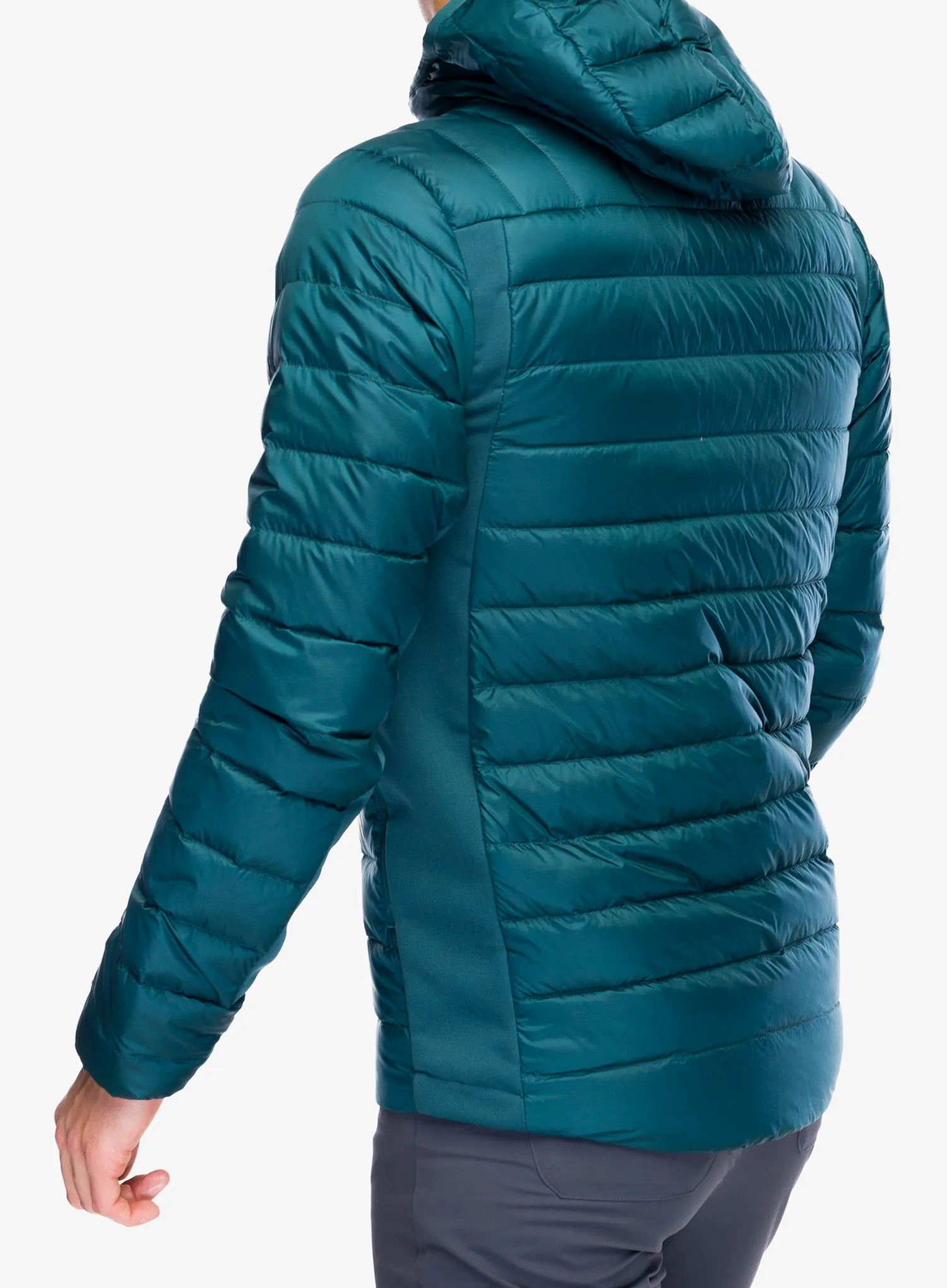 Pernata jakna Helly Hansen Verglas Down Hybrid Hood 2.0 - dark creek
