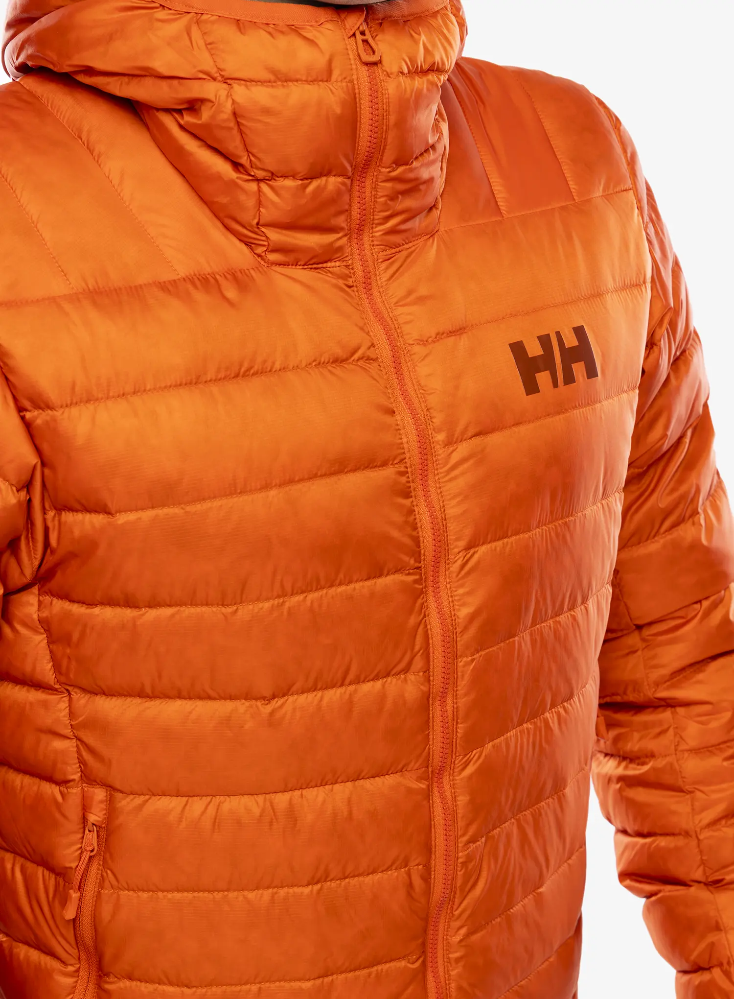 Pernata jakna Helly Hansen Verglas Hooded Down 2.0 - patrol orange