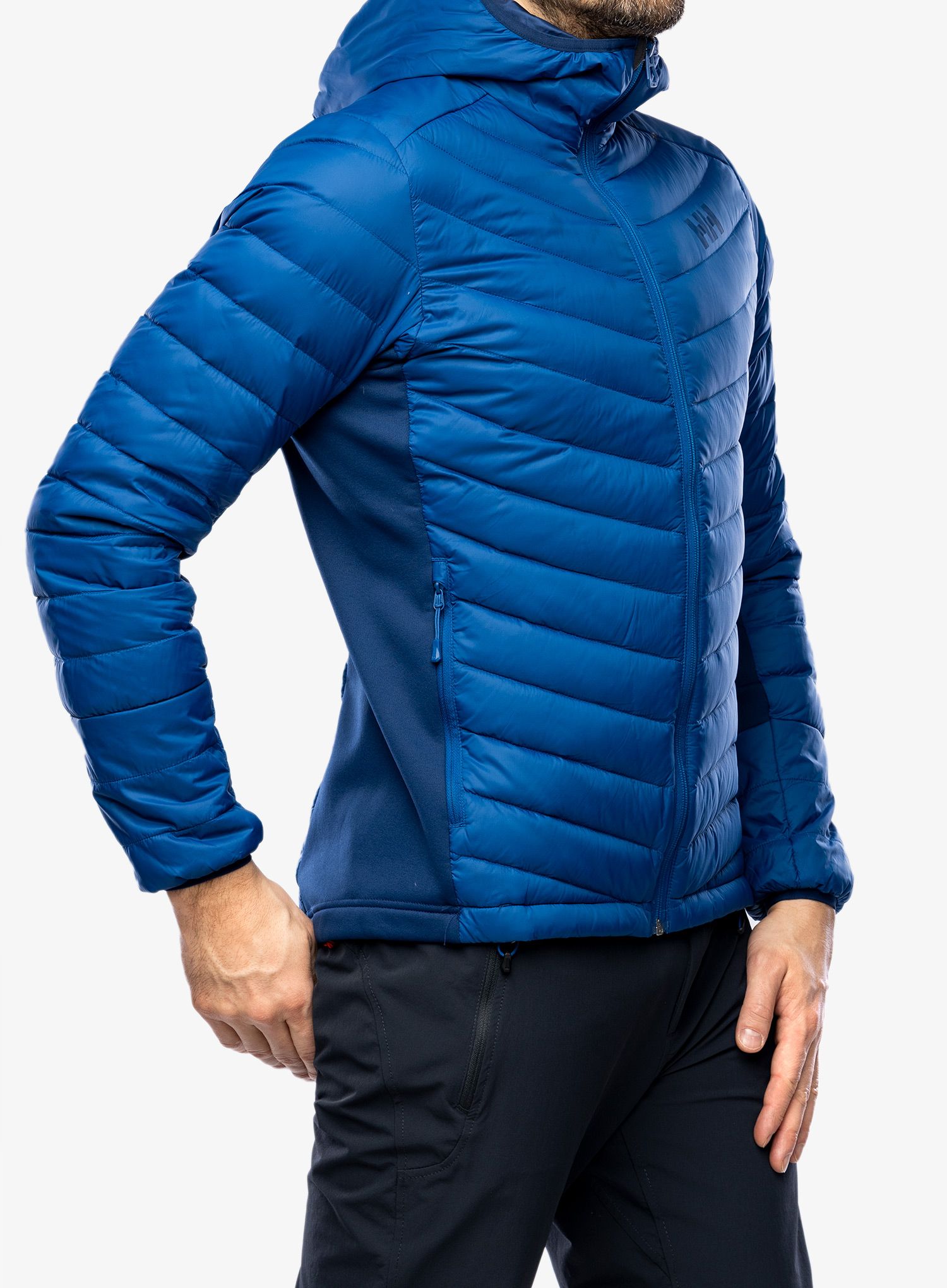 Jakna Helly Hansen Verglas Hooded Down Hybrid Ins - deep fjord