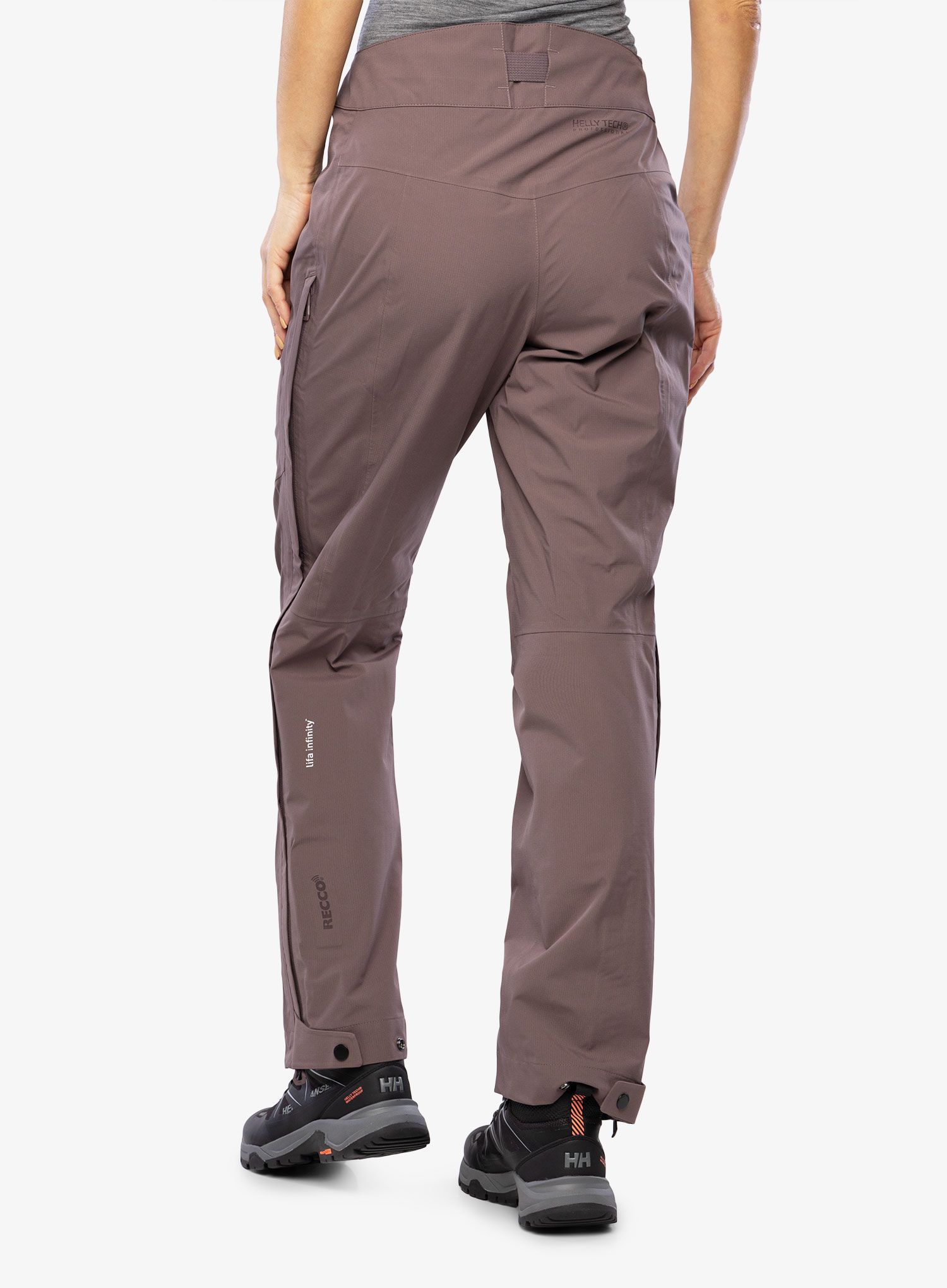 Ženske hlače Helly Hansen Verglas Infinity Shell Pant - sparrow grey