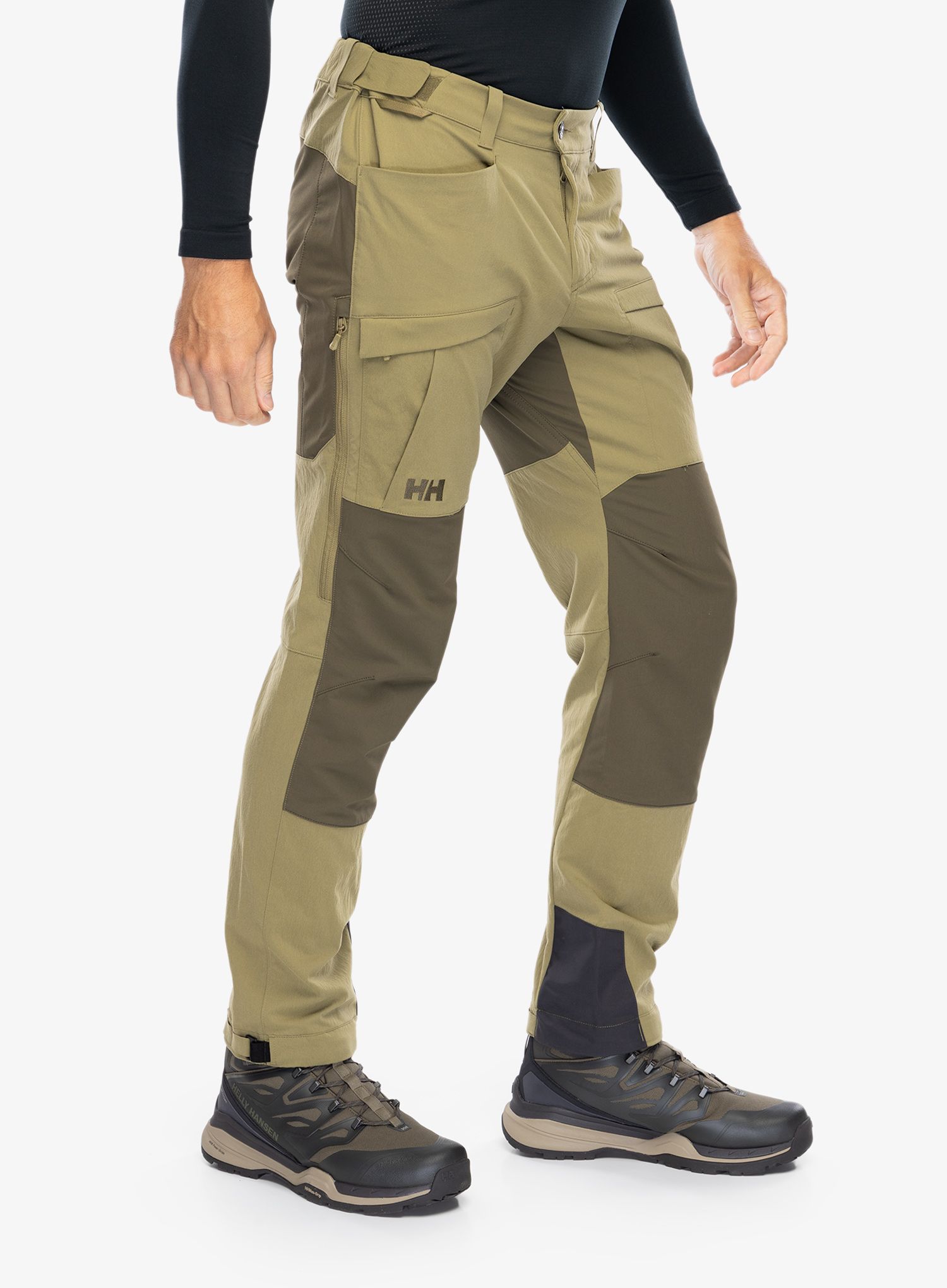 Muške trekking hlače Helly Hansen Verglas Tur Pant 2.0 - terrain green