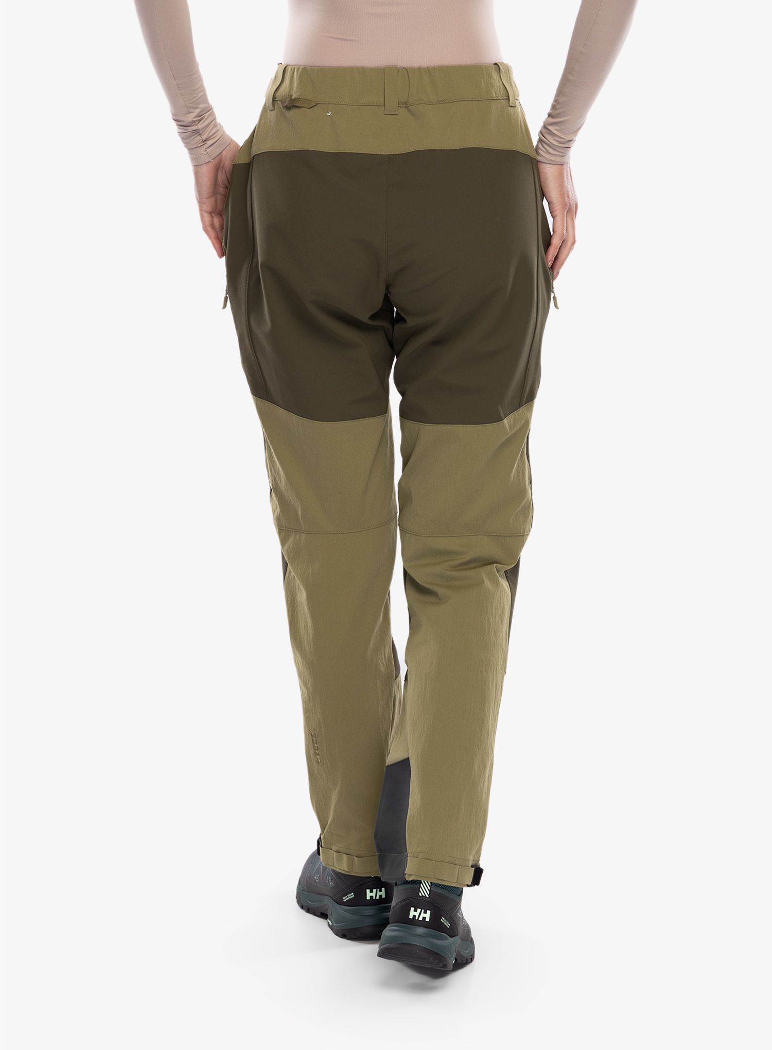 Ženske trekking hlače Helly Hansen Verglas Tur Pant 2.0 - terrain green