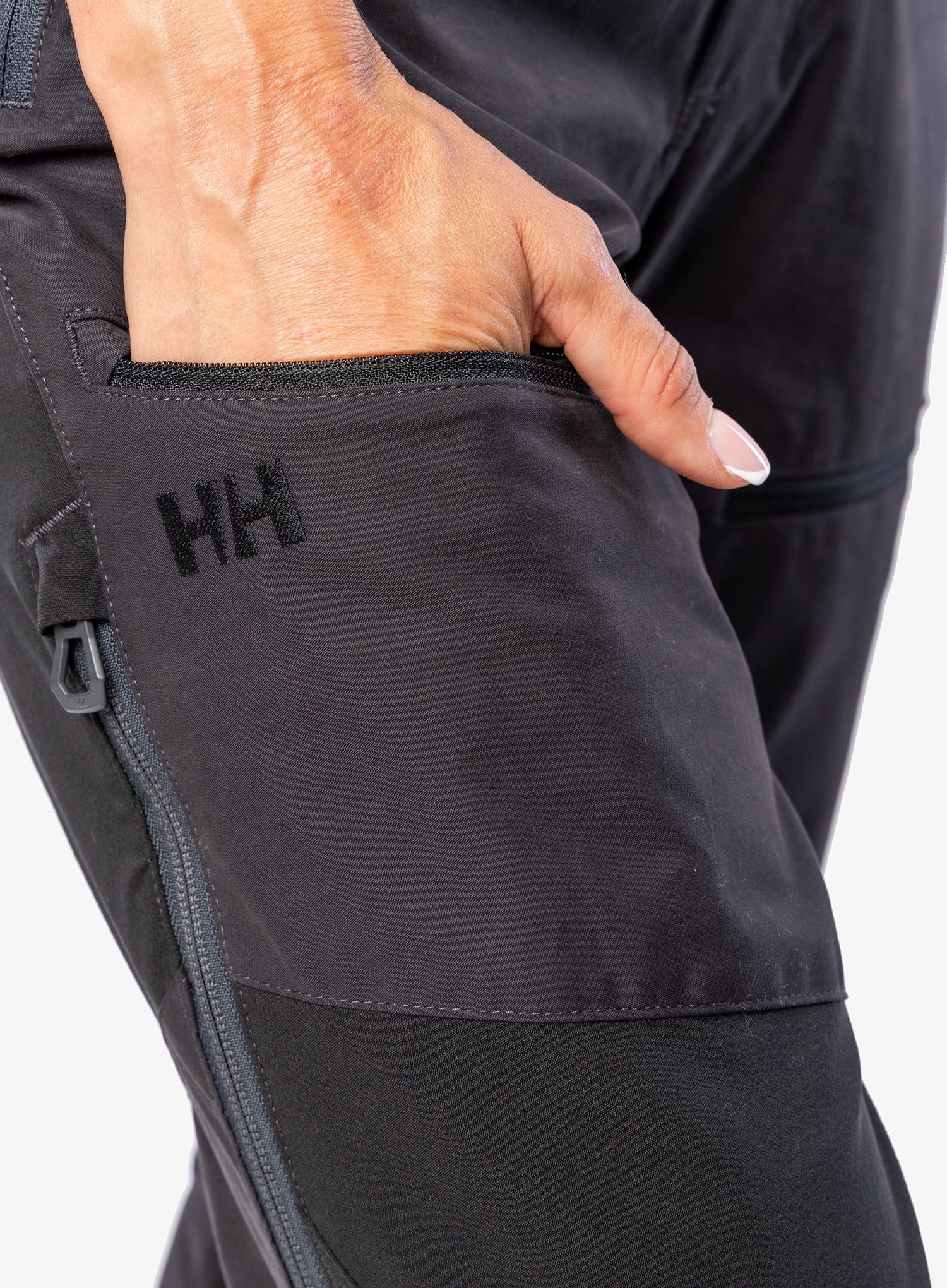 Ženske trekking hlače Helly Hansen Verglas Tur Pant - ebony