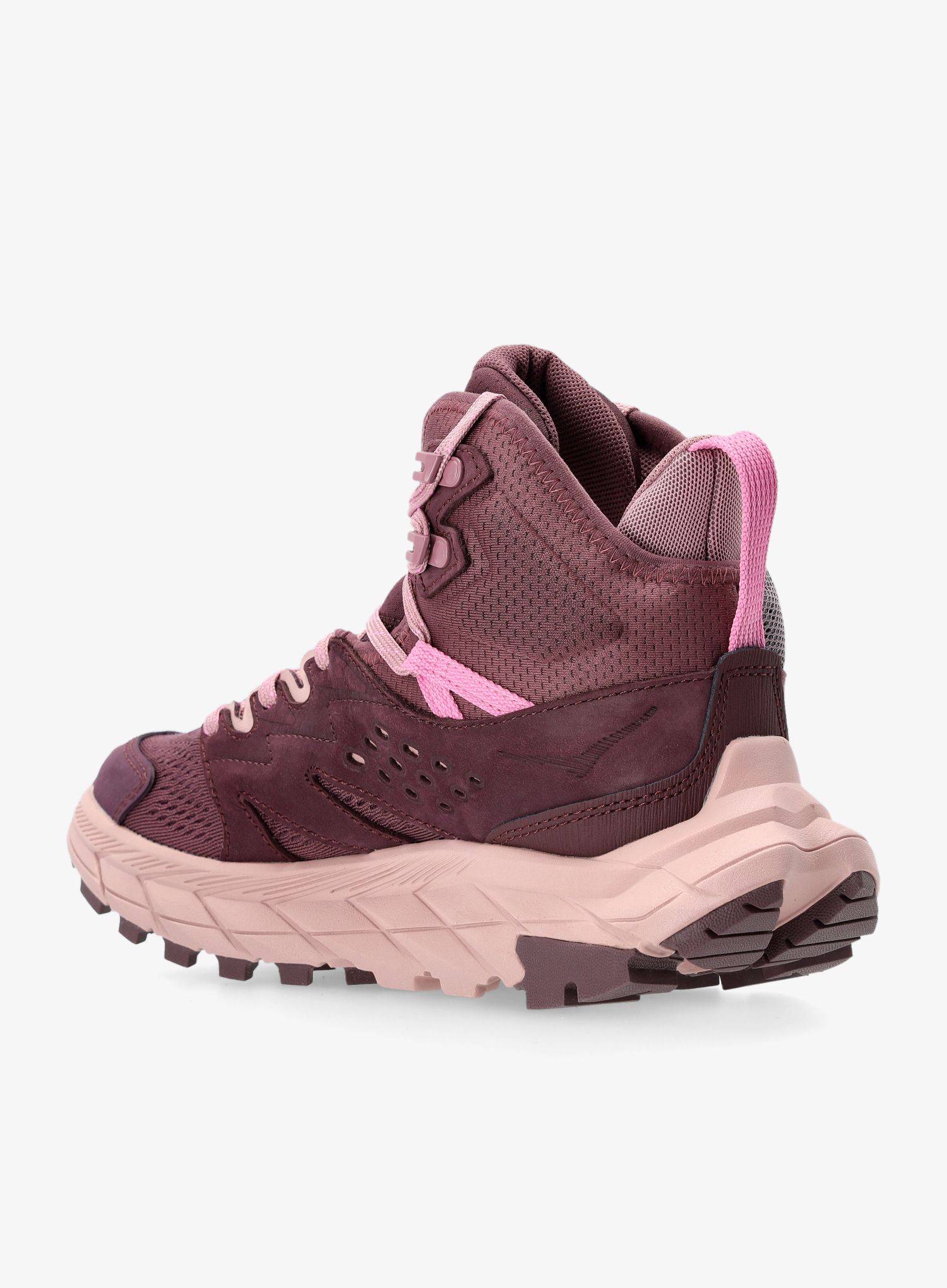 Ženske planinarske cipele Hoka Anacapa Breeze Mid - raisin/pale mauve