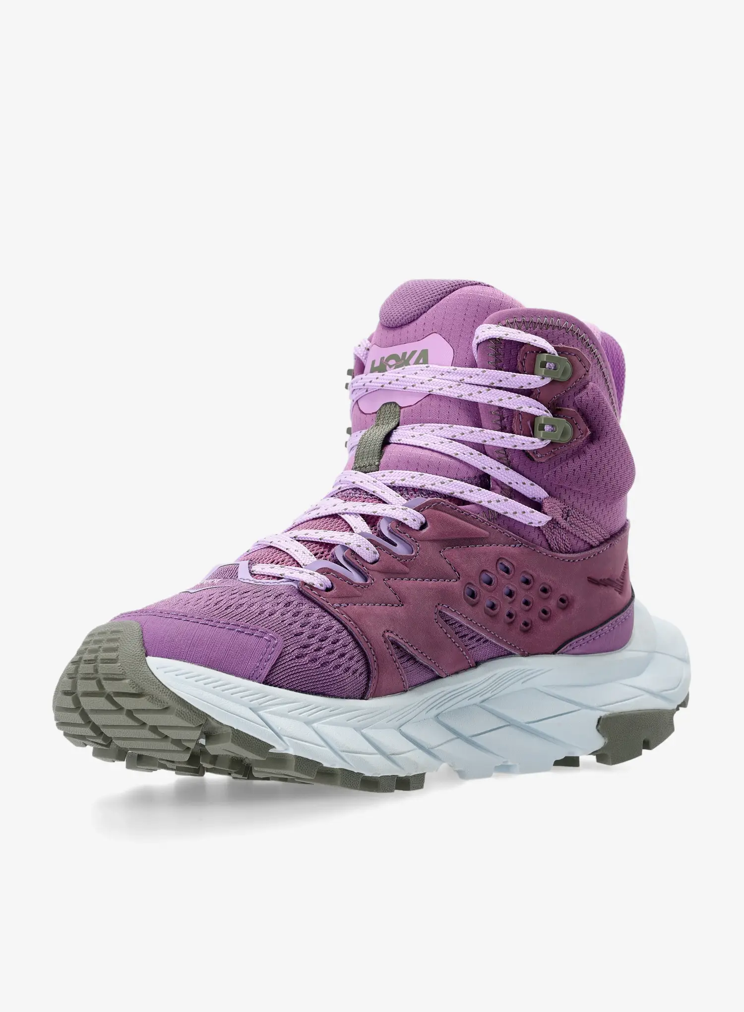 Ženske planinarske cipele Hoka Anacapa Breeze Mid - amethyst/illusion