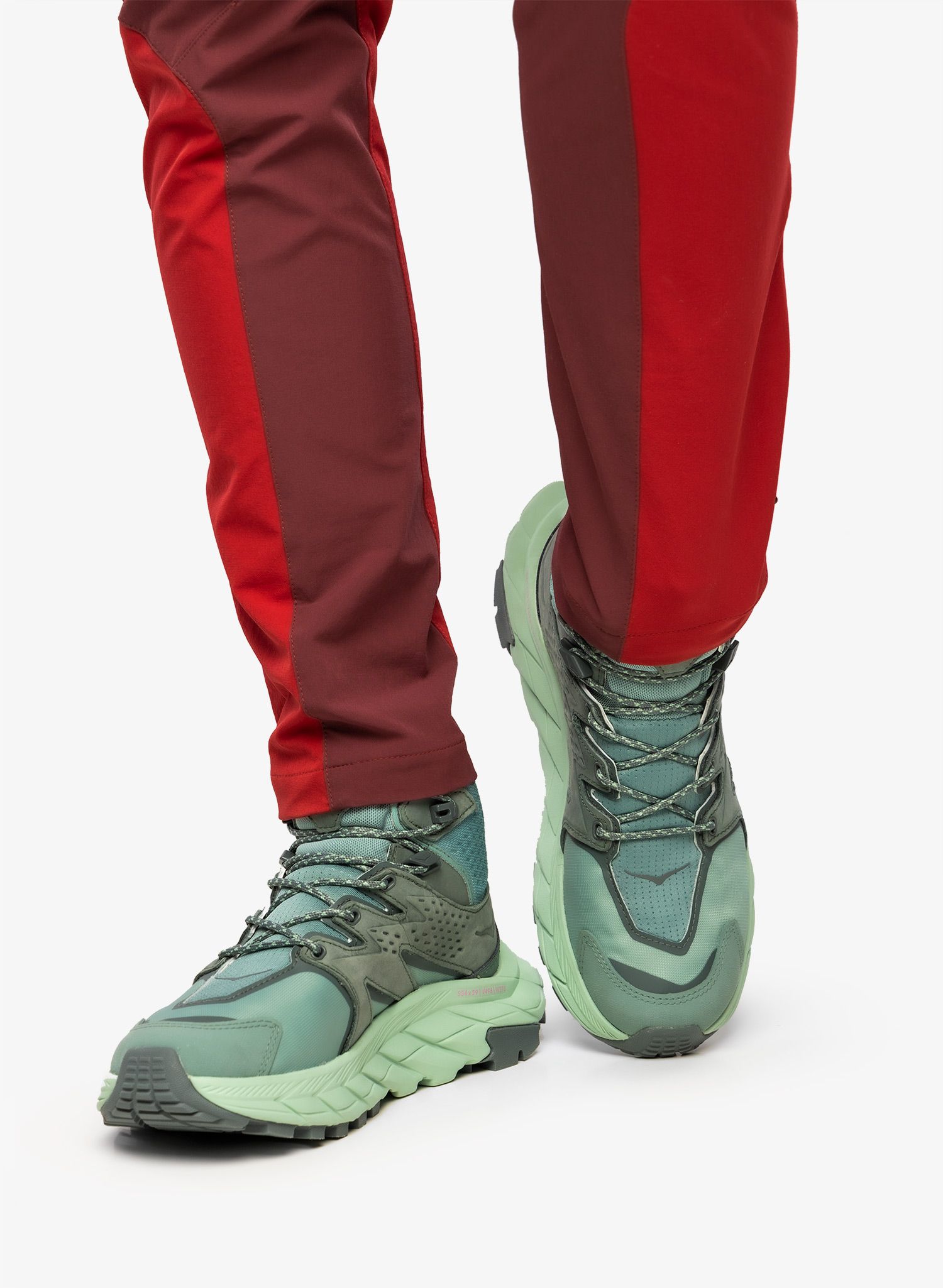 Ženske planinarske cipele Hoka Anacapa Mid GTX - trellis/mist green