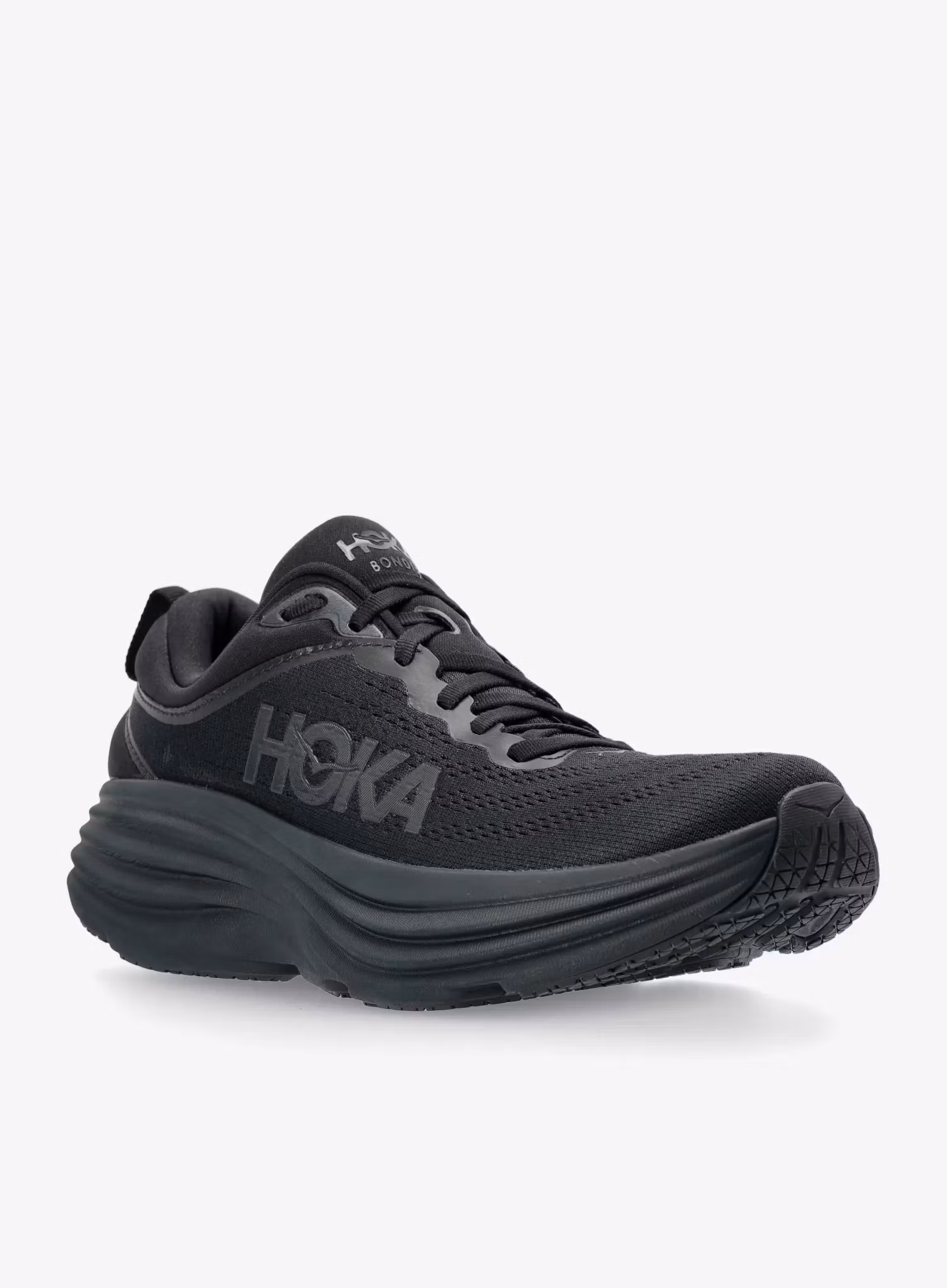 Muške tenisice za trčanje Hoka Bondi 8 - black/black