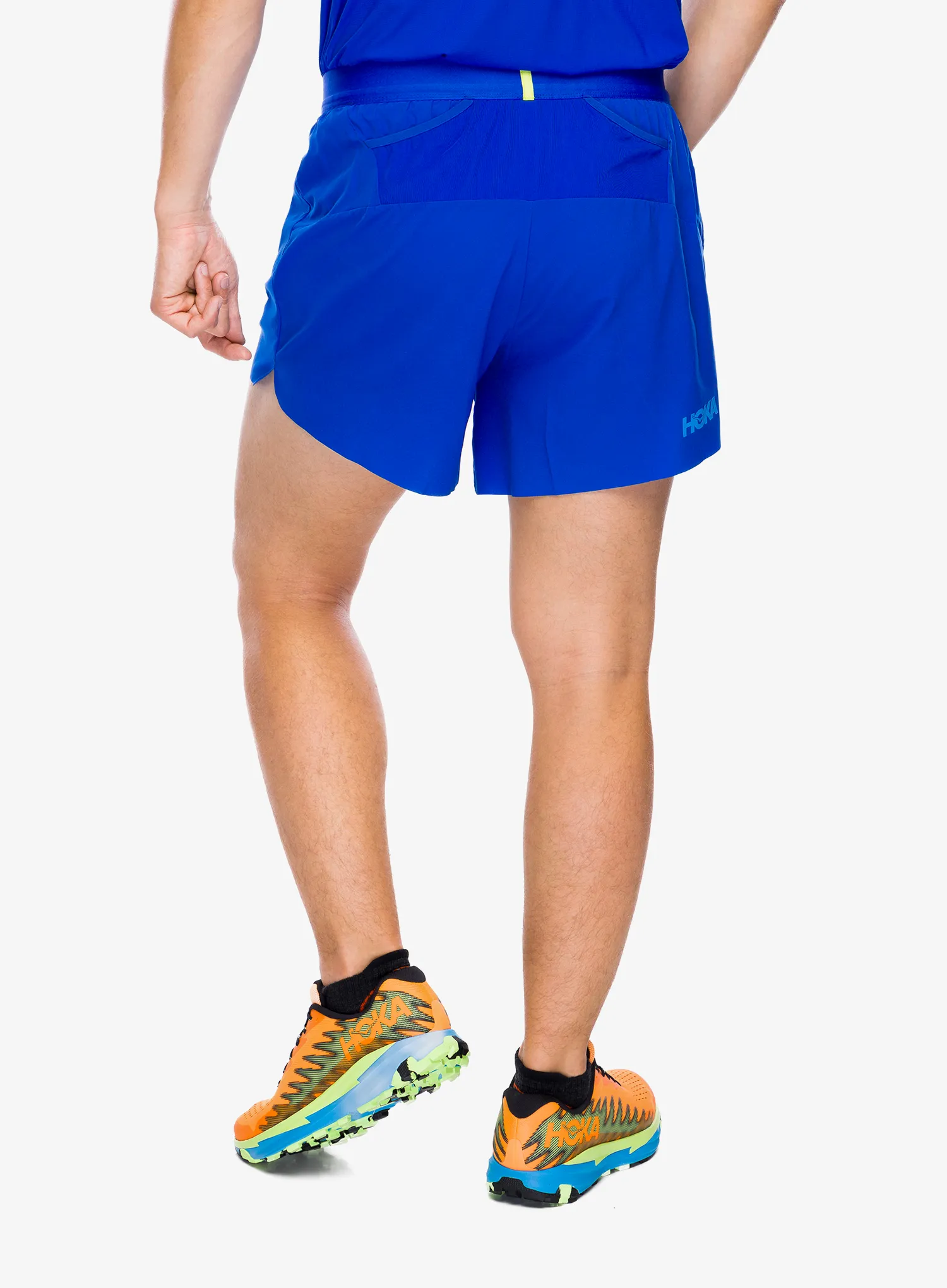 Kratke hlače za trčanje Hoka Glide 5 Short With Brief - ultramarine