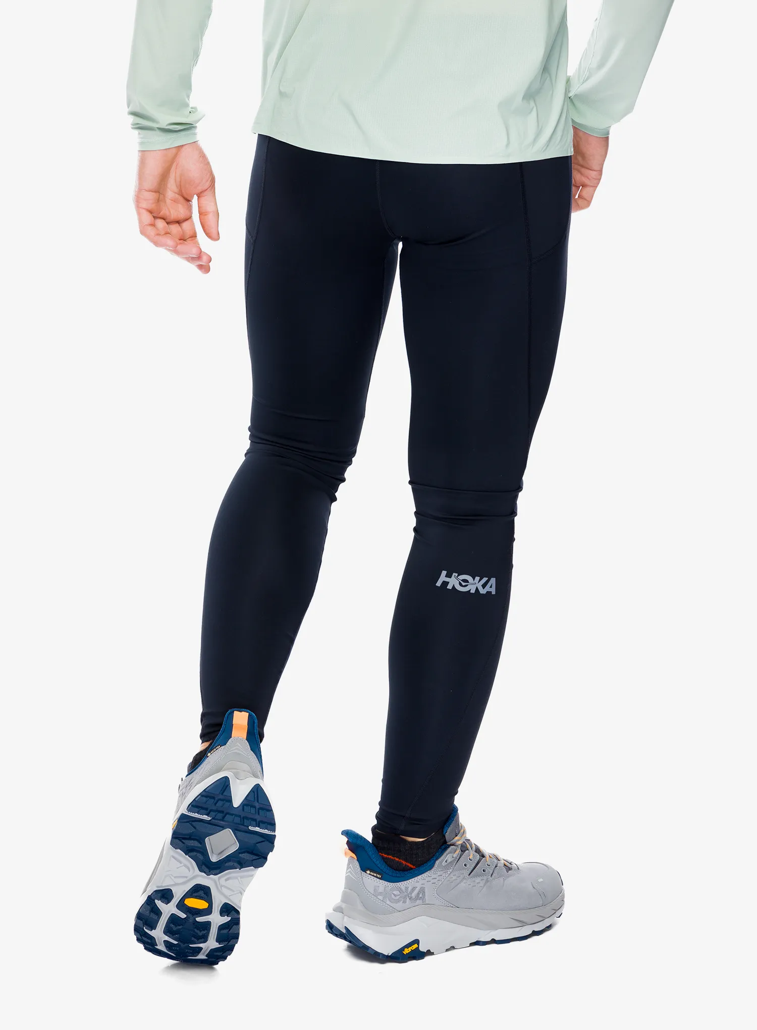 Tajice za trčanje Hoka Novafly Run Tight - black