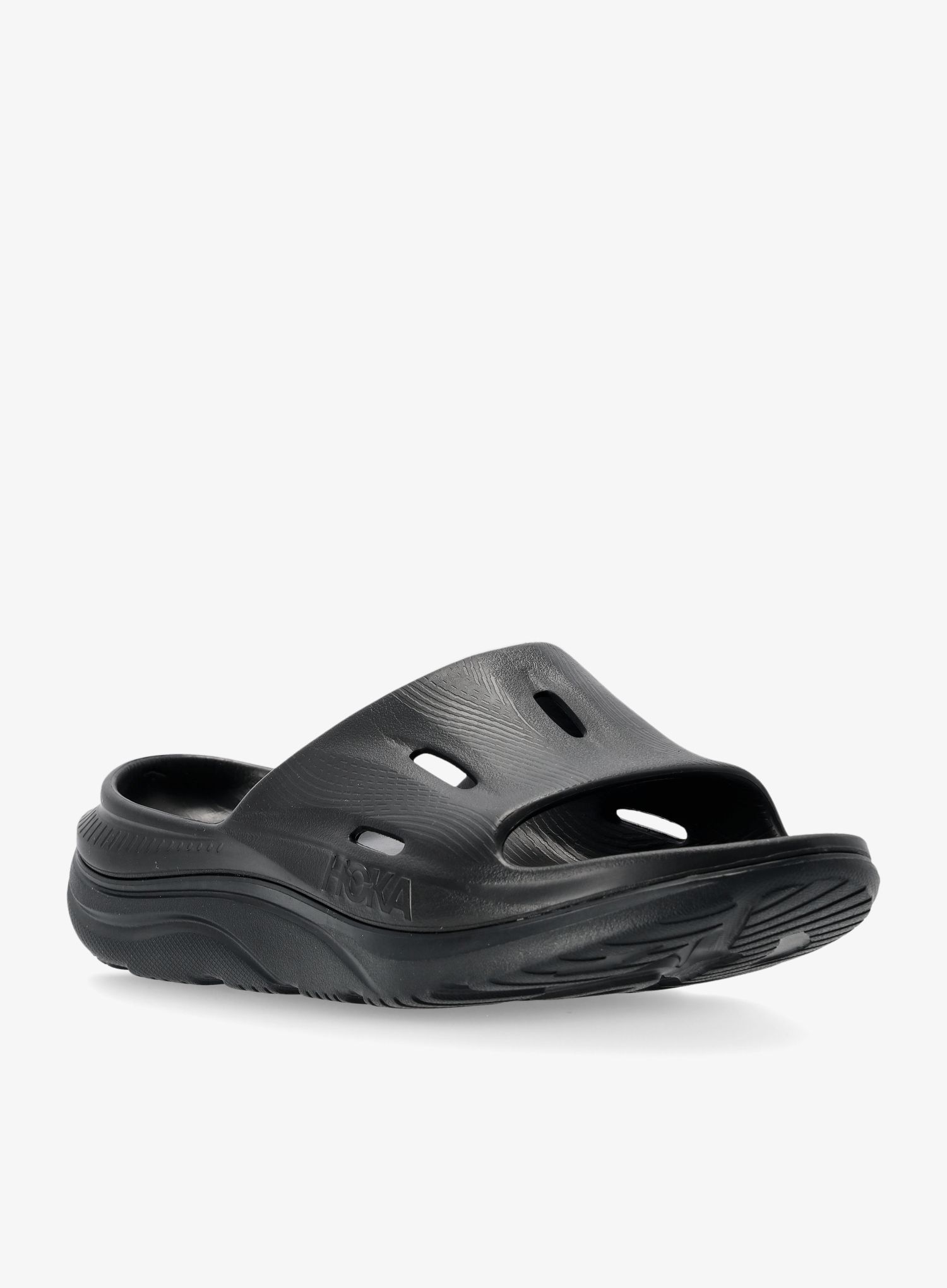 Papuče Hoka ORA Recovery Slide 3 - black/black