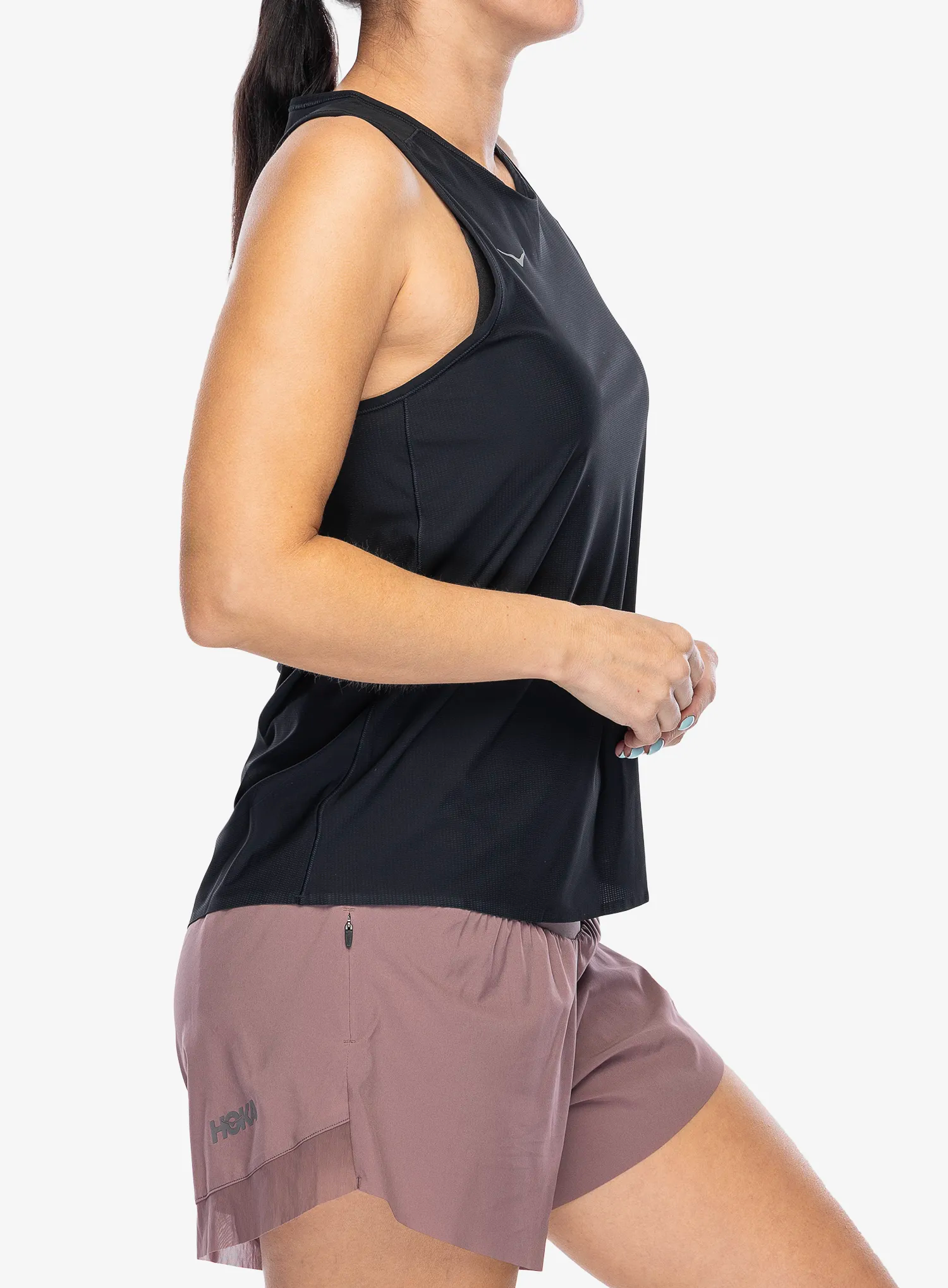 Ženski tank top Hoka Performance Run Tank - black