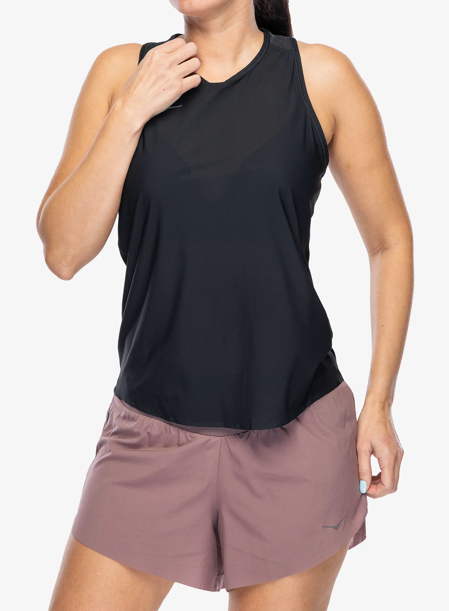 Ženski tank top Hoka Performance Run Tank - black