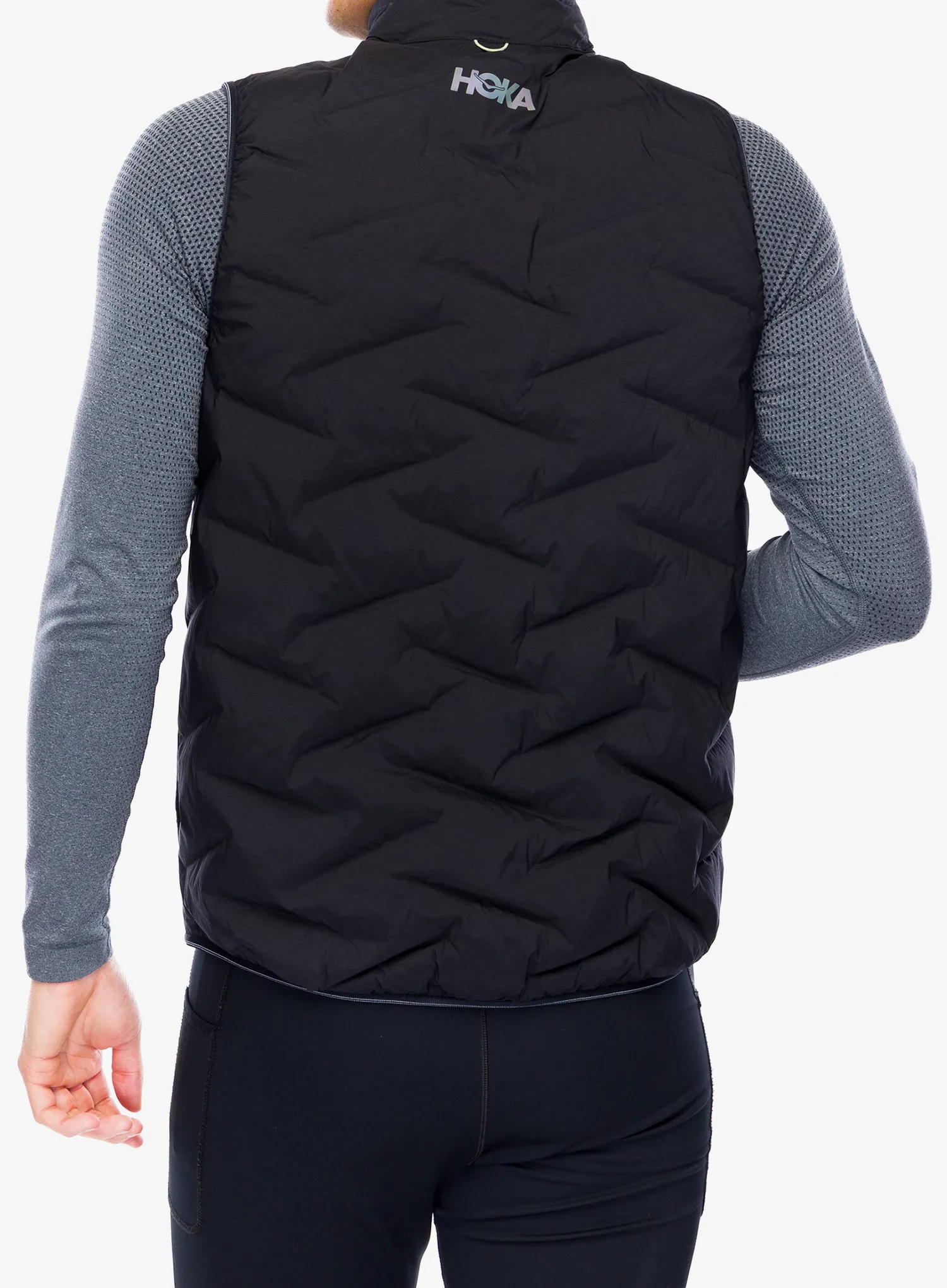 Prsluk za trčanje Hoka Skyfill Run Vest - black