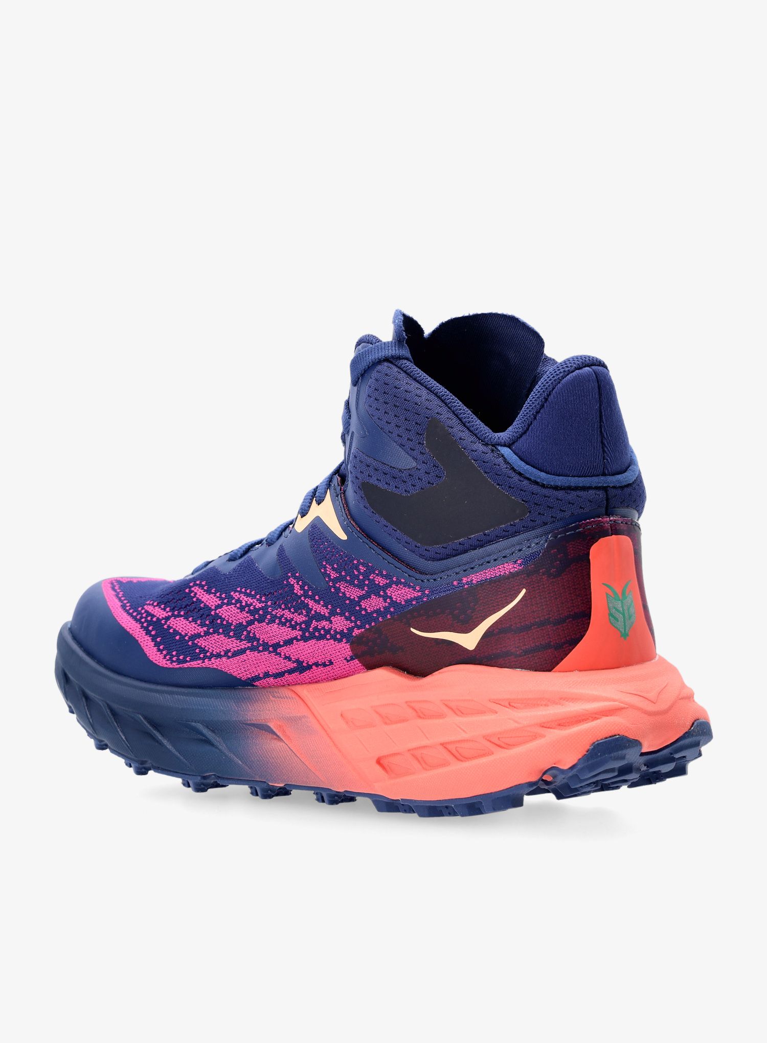 Ženske planinarske cipele Hoka Speedgoat 5 Mid GTX - bellwether blue/camellia