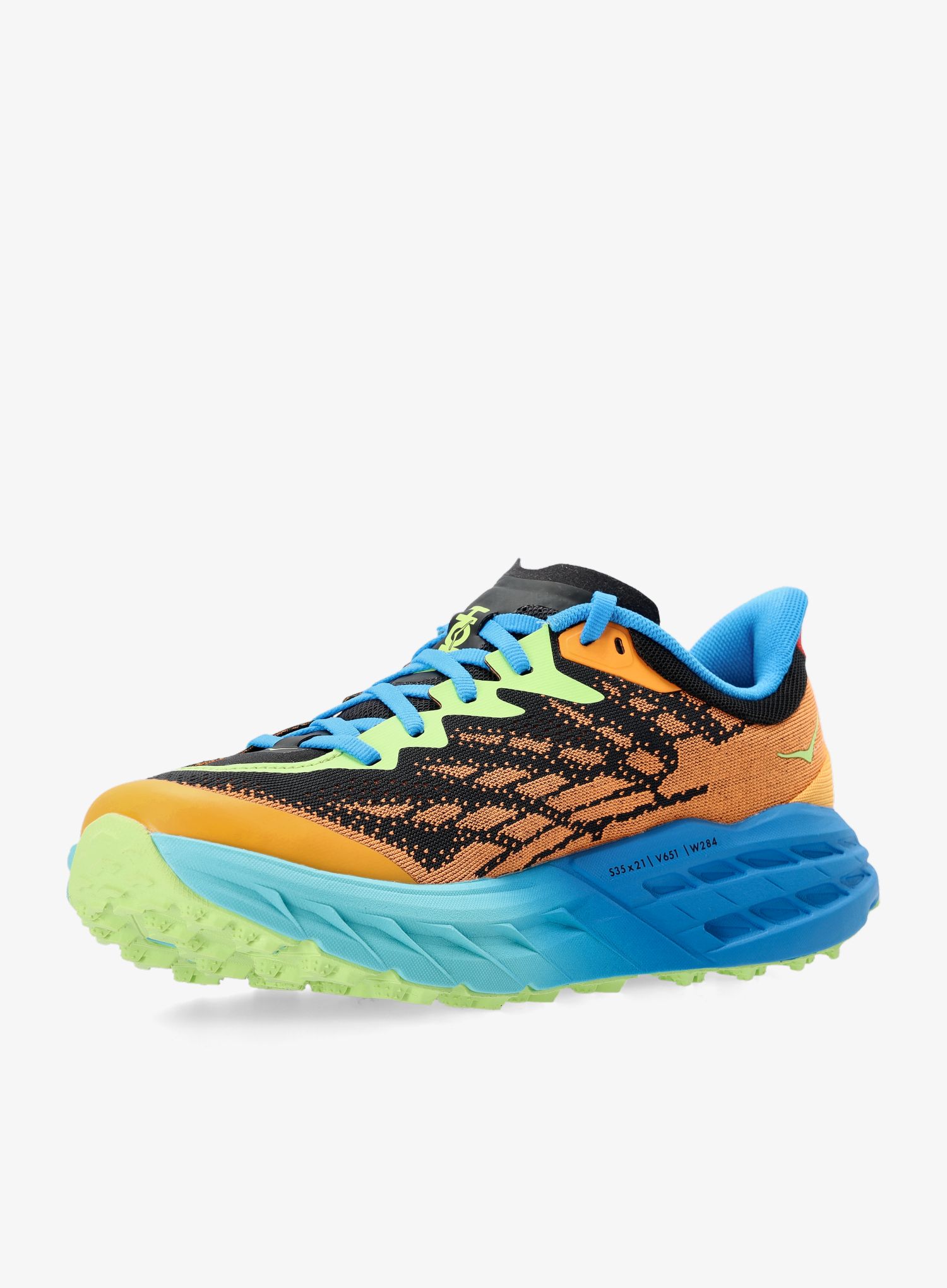 Tenisice za trail trčanje Hoka Speedgoat 5 - solar flame/diva blue