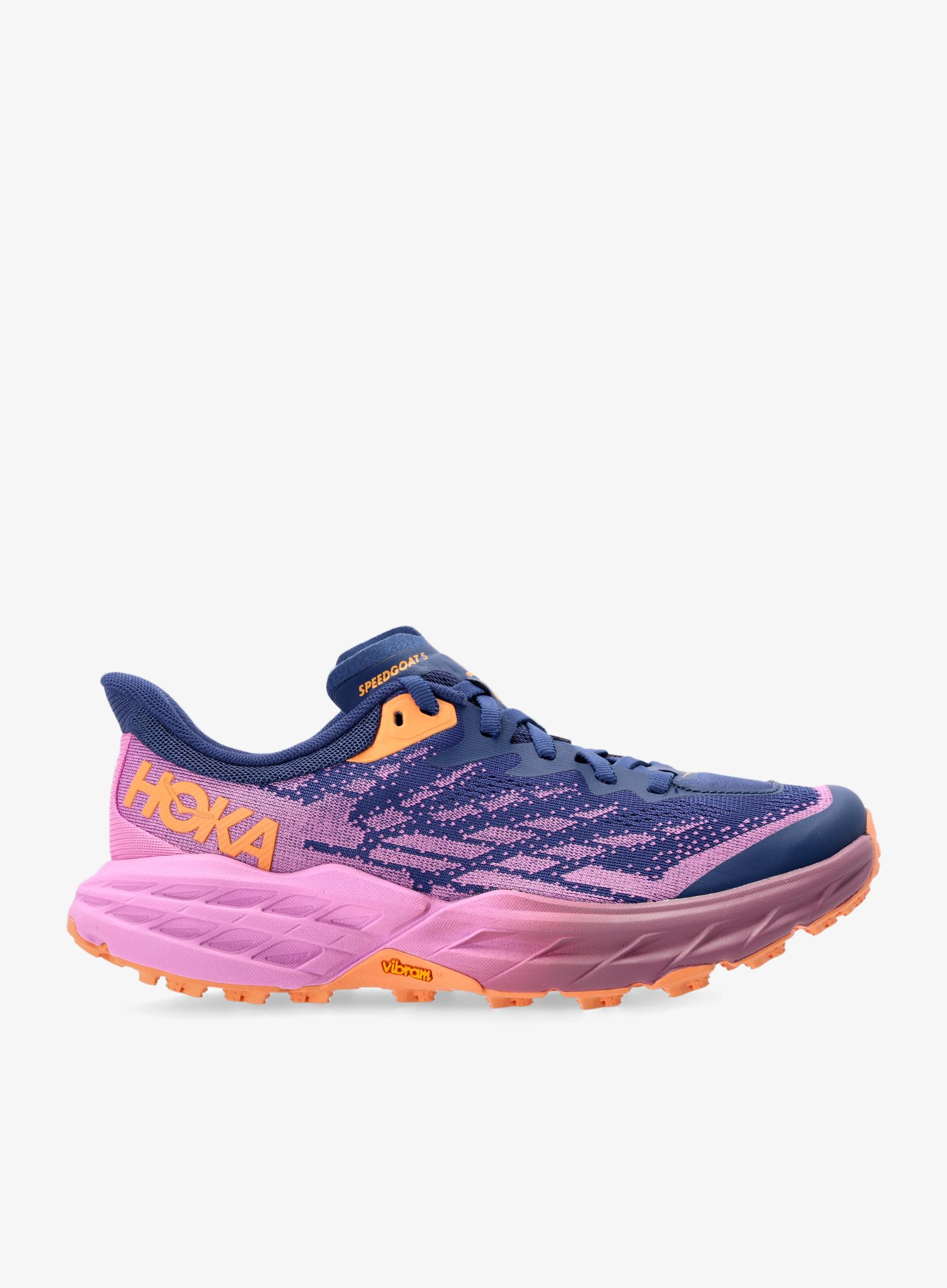 Ženske trail tenisice Hoka Speedgoat 5  - bellwether blue/cyclamen