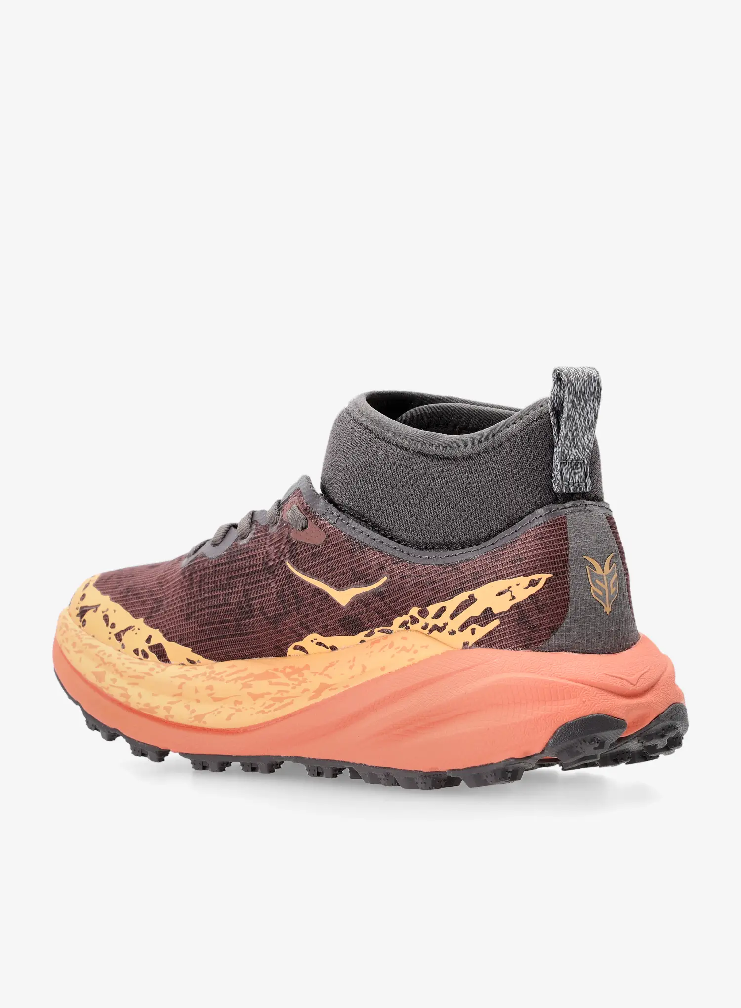 Ženske trail tenisice Hoka Speedgoat 6 Mid GTX - galaxy/guava