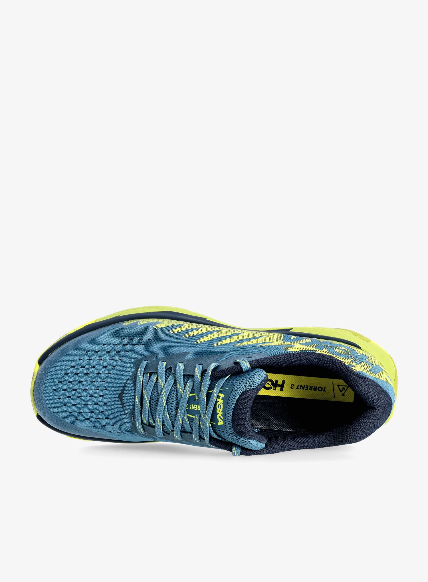 Tenisice za trail trčanje Hoka Torrent 3 - bluesteel/dark citron