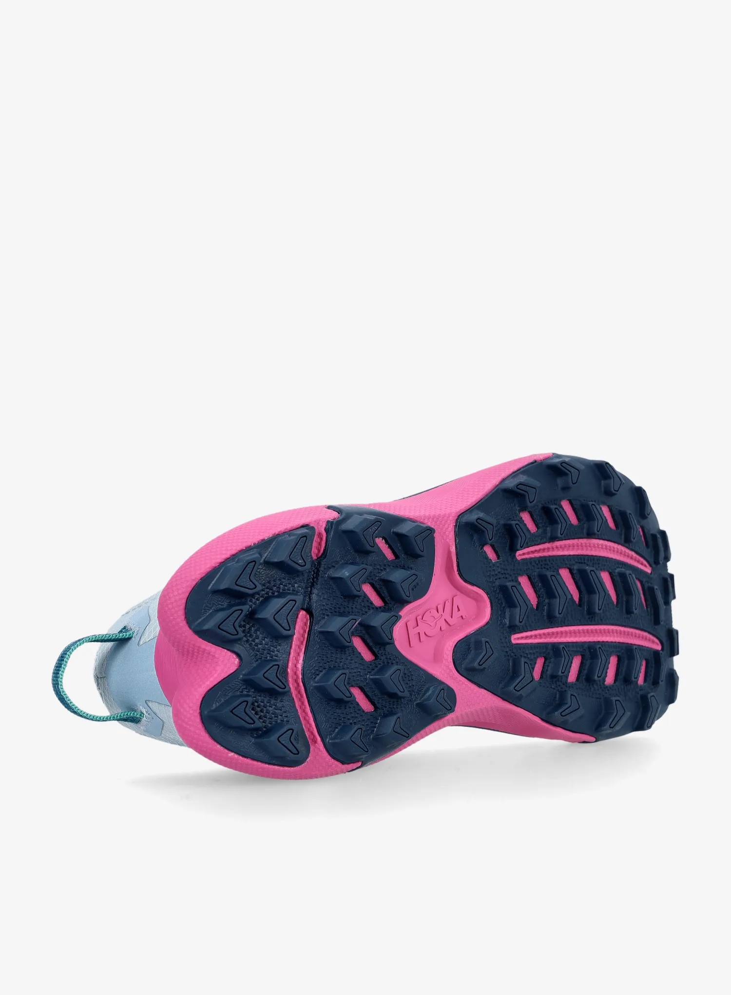 Ženske trail tenisice Hoka Torrent 4 - drizzle/fuchsia