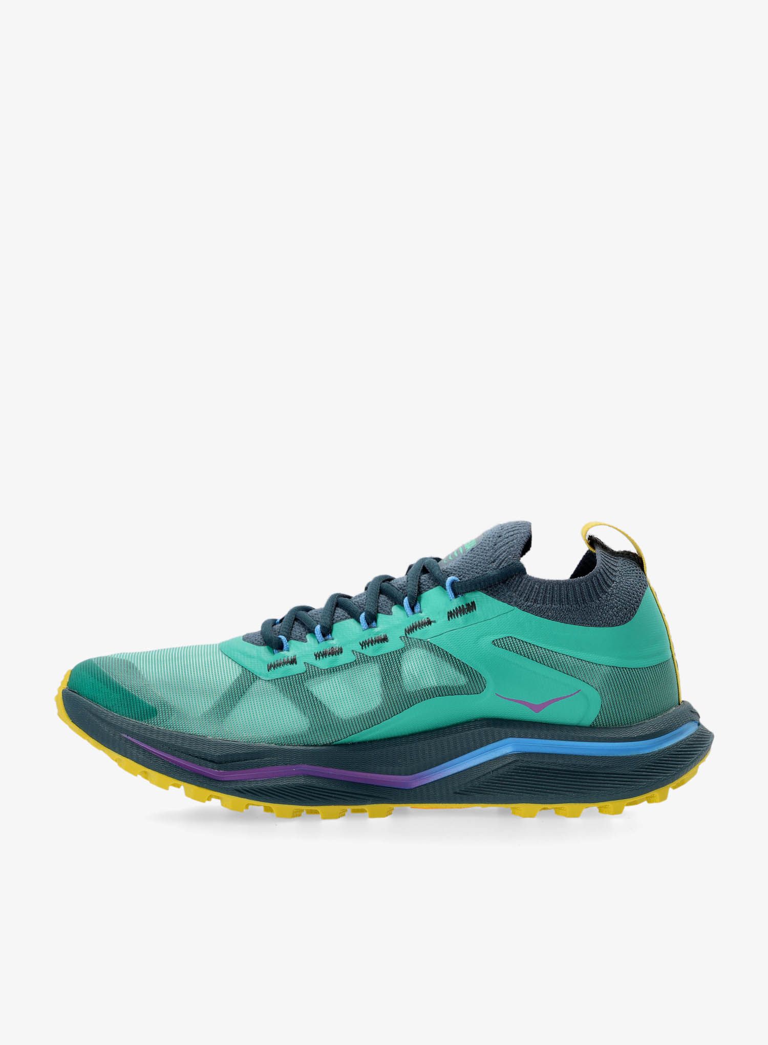 Ženske trail tenisice Hoka Zinal 2 - tech green/strata