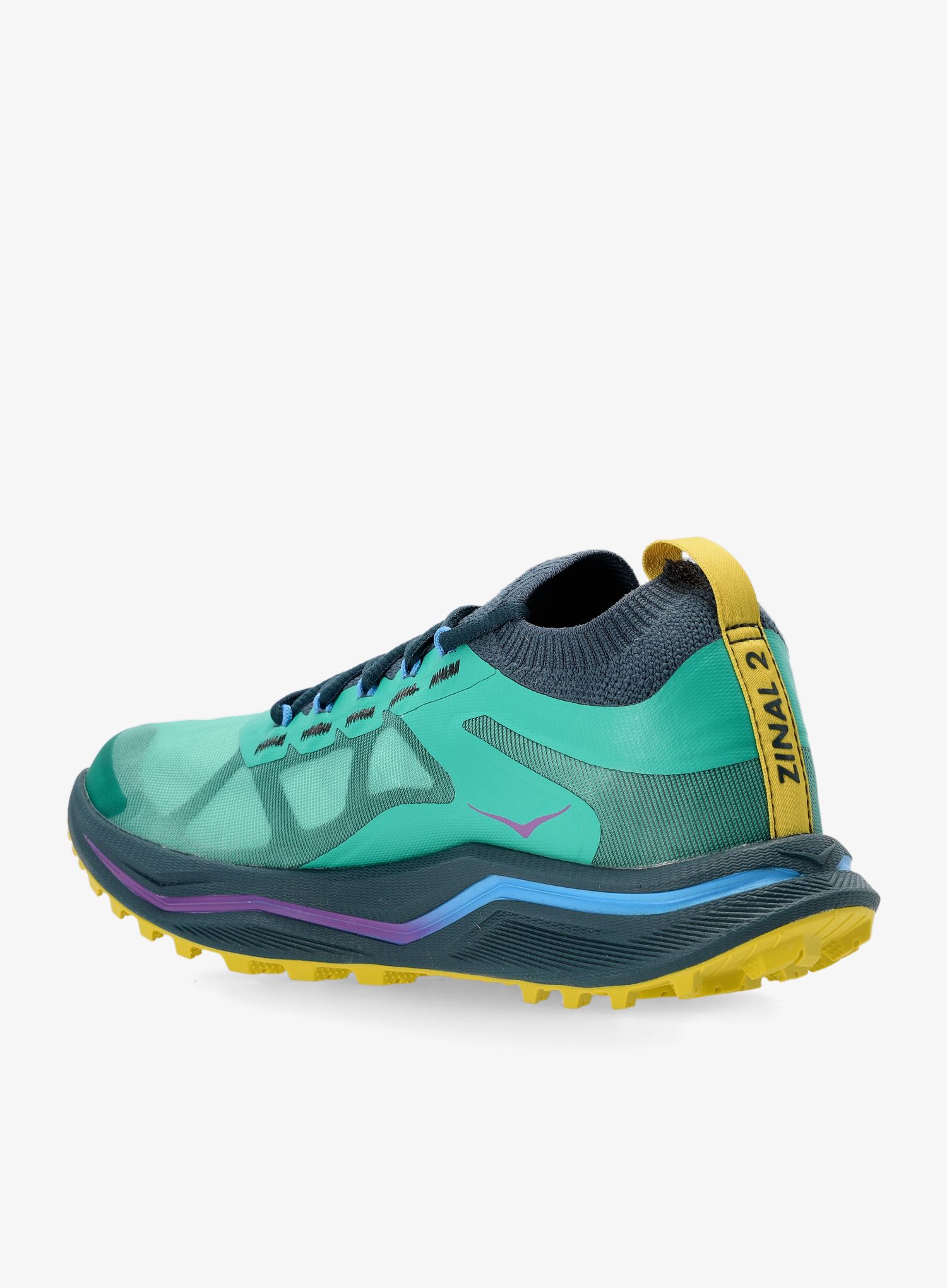 Ženske trail tenisice Hoka Zinal 2 - tech green/strata