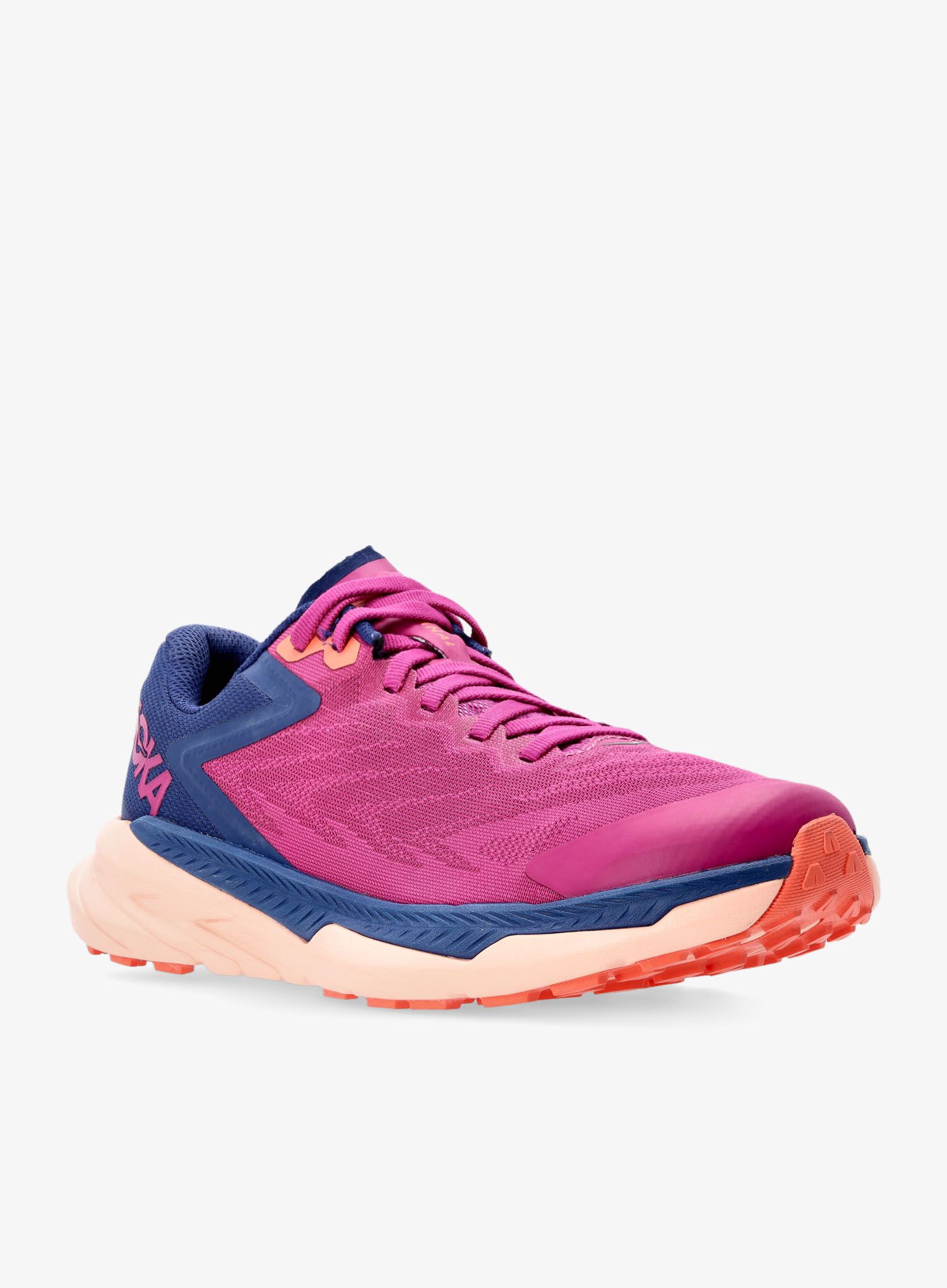 Ženske trail tenisice Hoka Zinal - fest fuchsia/bellwether blu