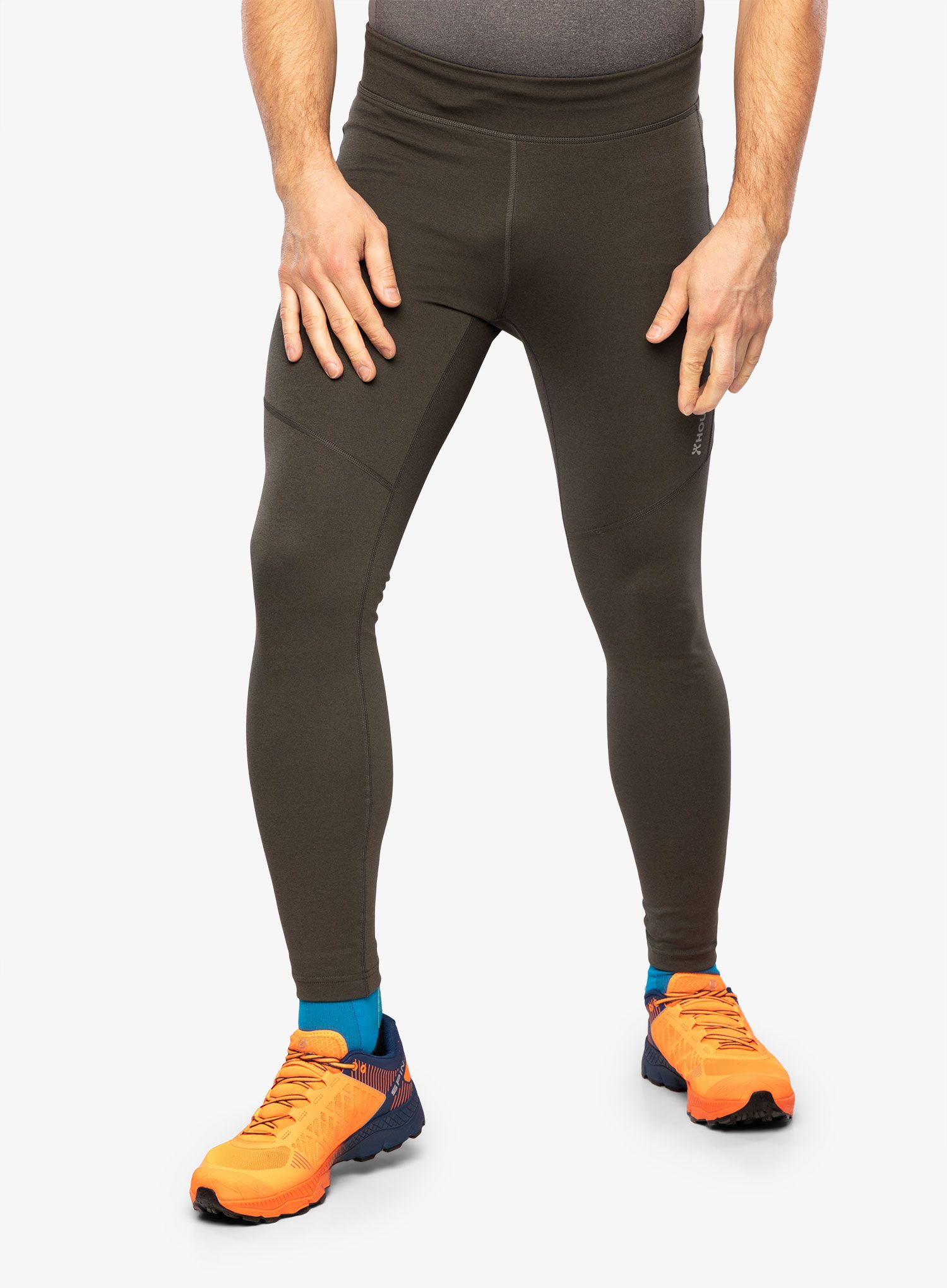 Muške planinarske hlače Houdini Adventure Tights - baremark green