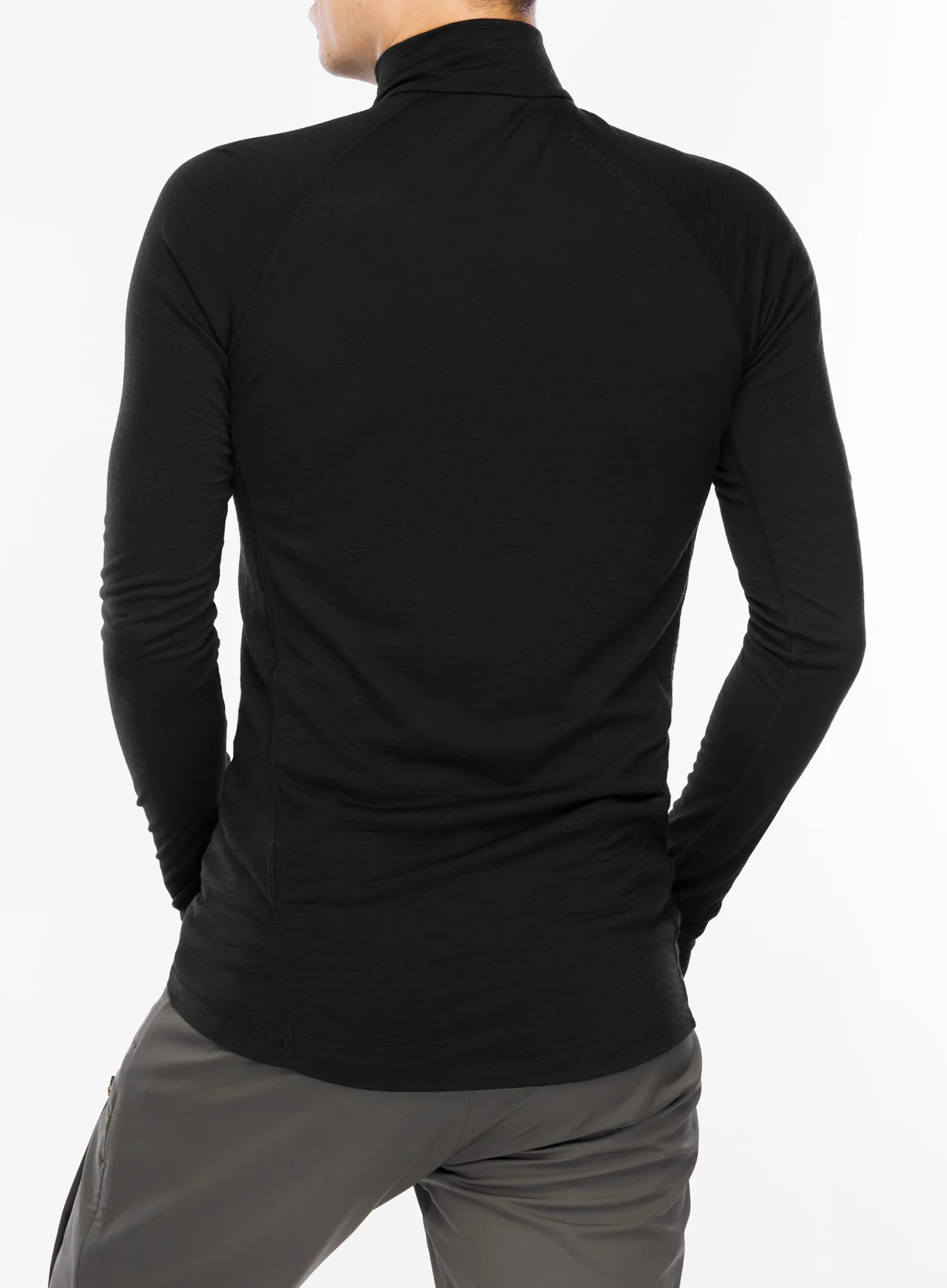 Termoaktivna dukserica Houdini Desoli Light Half Zip - true black