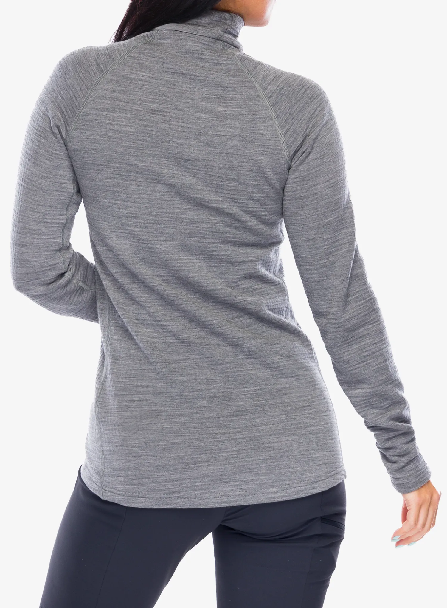 Ženska termoaktivna dukserica Houdini Desoli Thermal Half Zip - college grey
