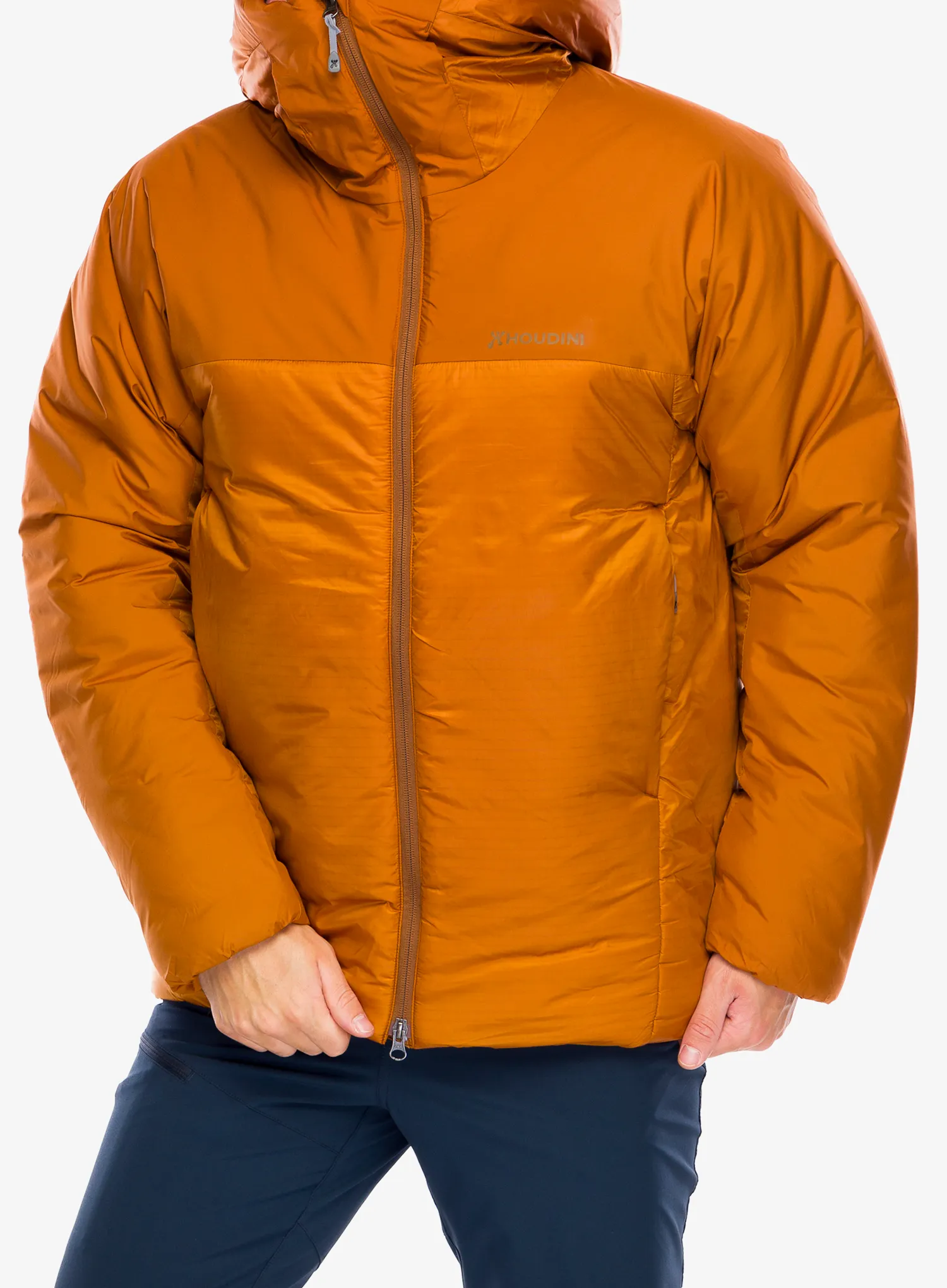 Jakna s postavom Houdini Double Dunfri - rust brown