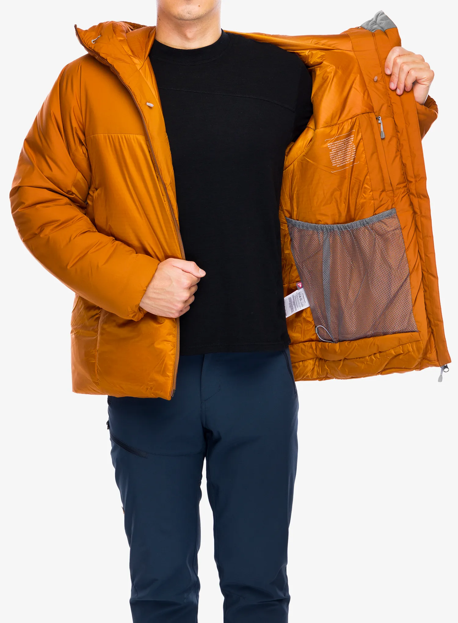Jakna s postavom Houdini Double Dunfri - rust brown