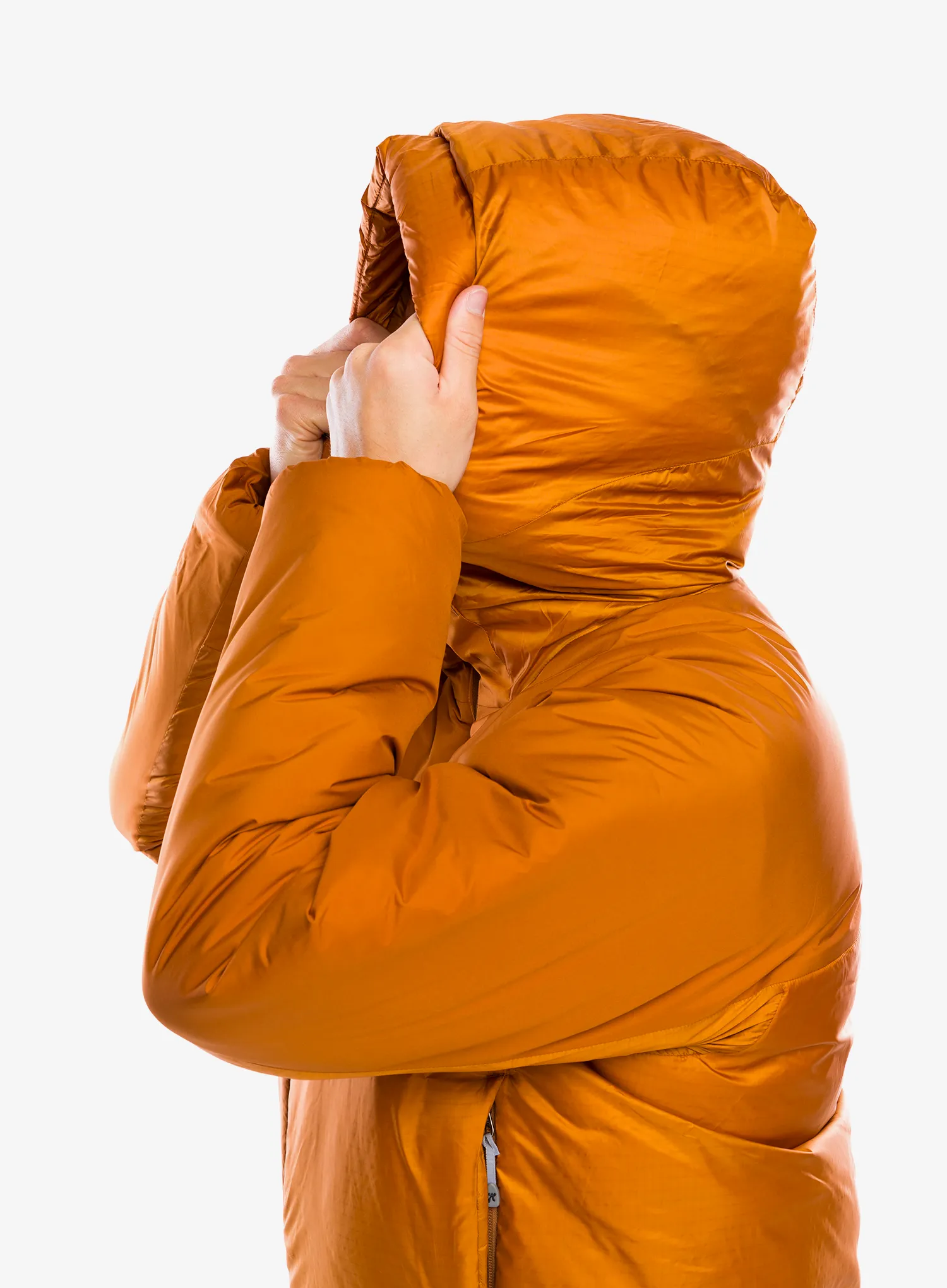 Jakna s postavom Houdini Double Dunfri - rust brown