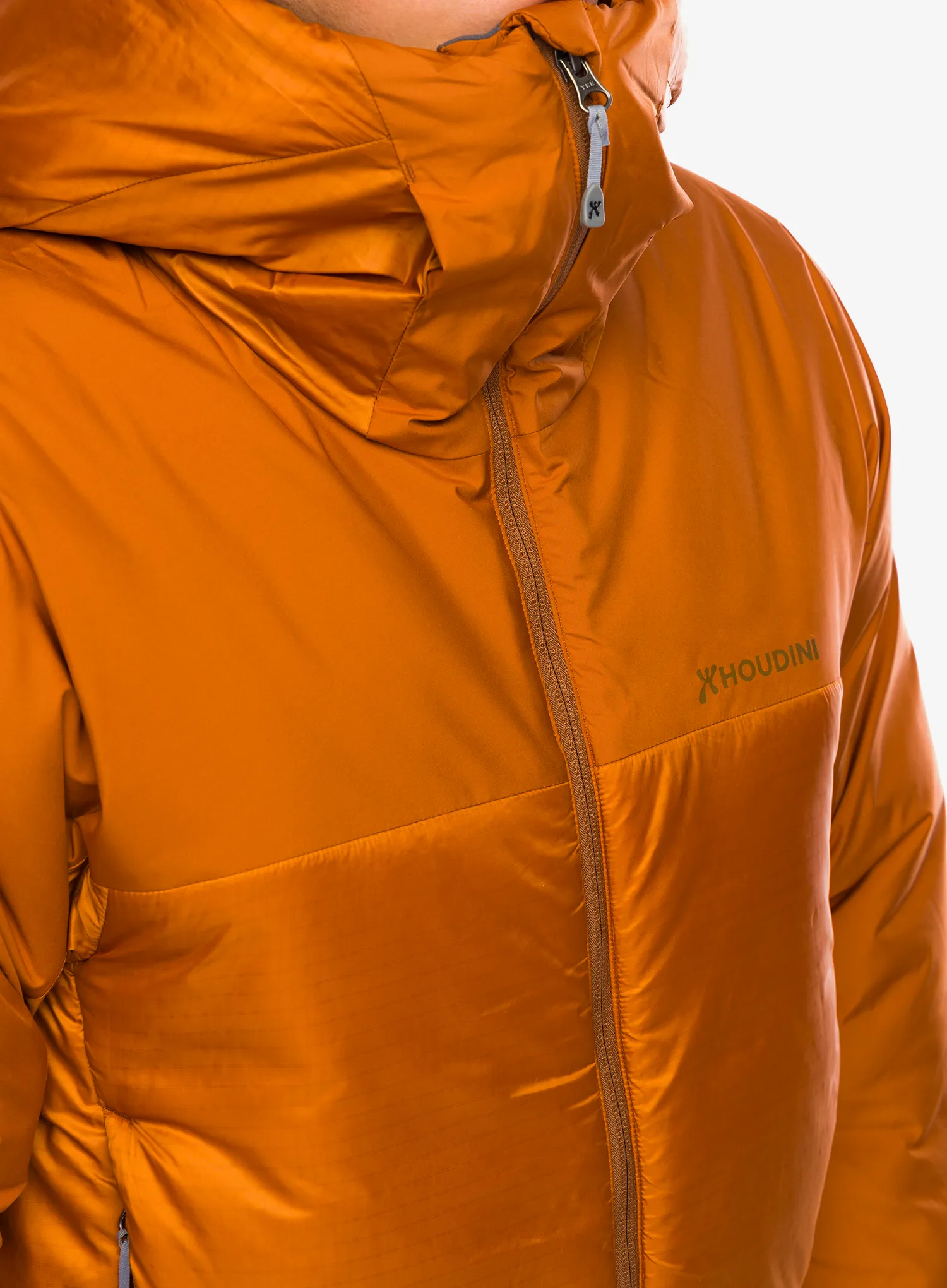 Jakna s postavom Houdini Double Dunfri - rust brown