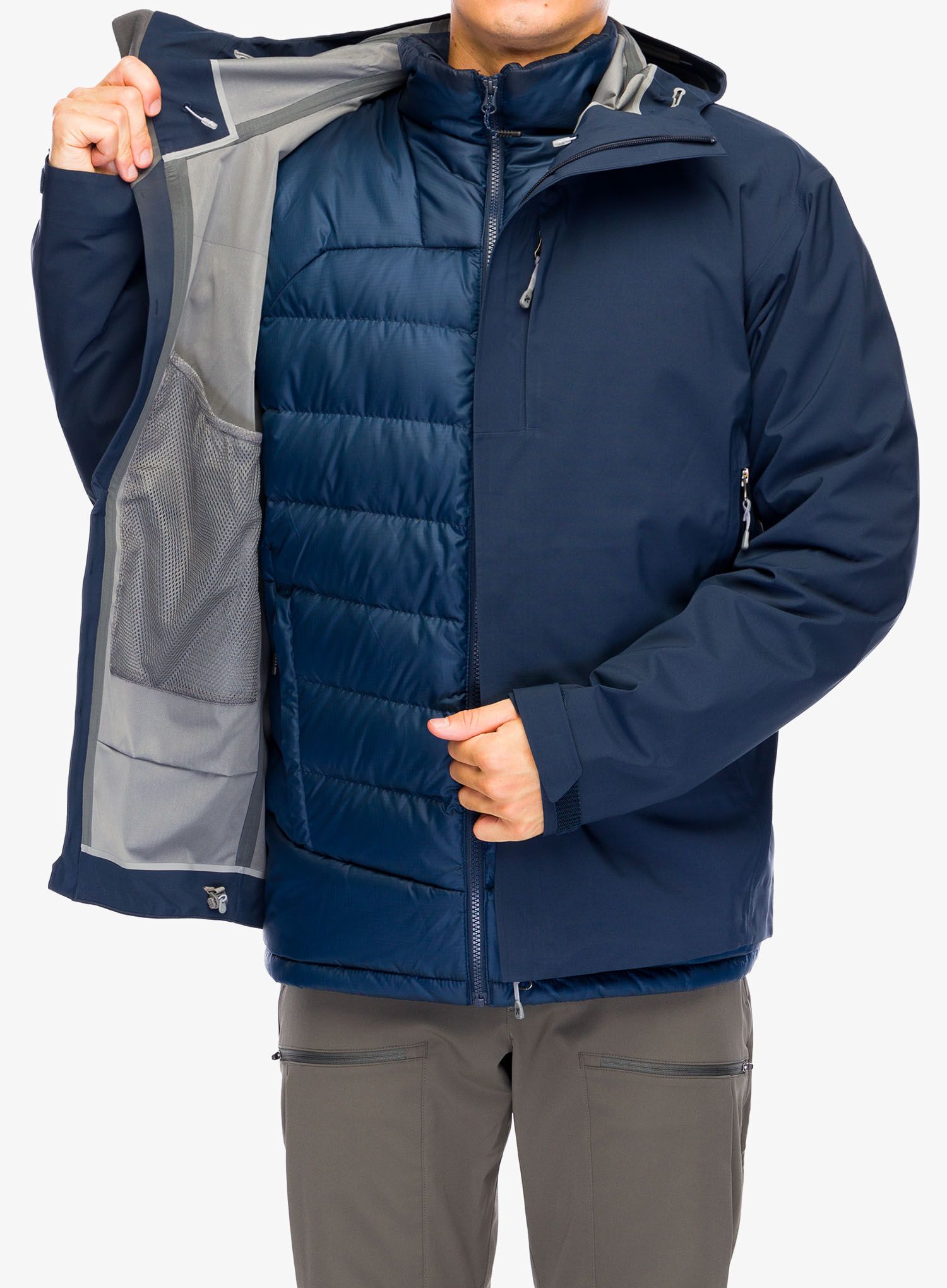 Kišna jakna Houdini Five to Nine Jacket - big blue