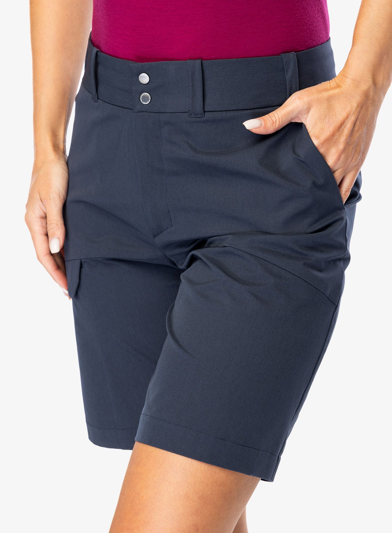 Ženske planinarske kratke hlače Houdini Go Shorts - blue illusion