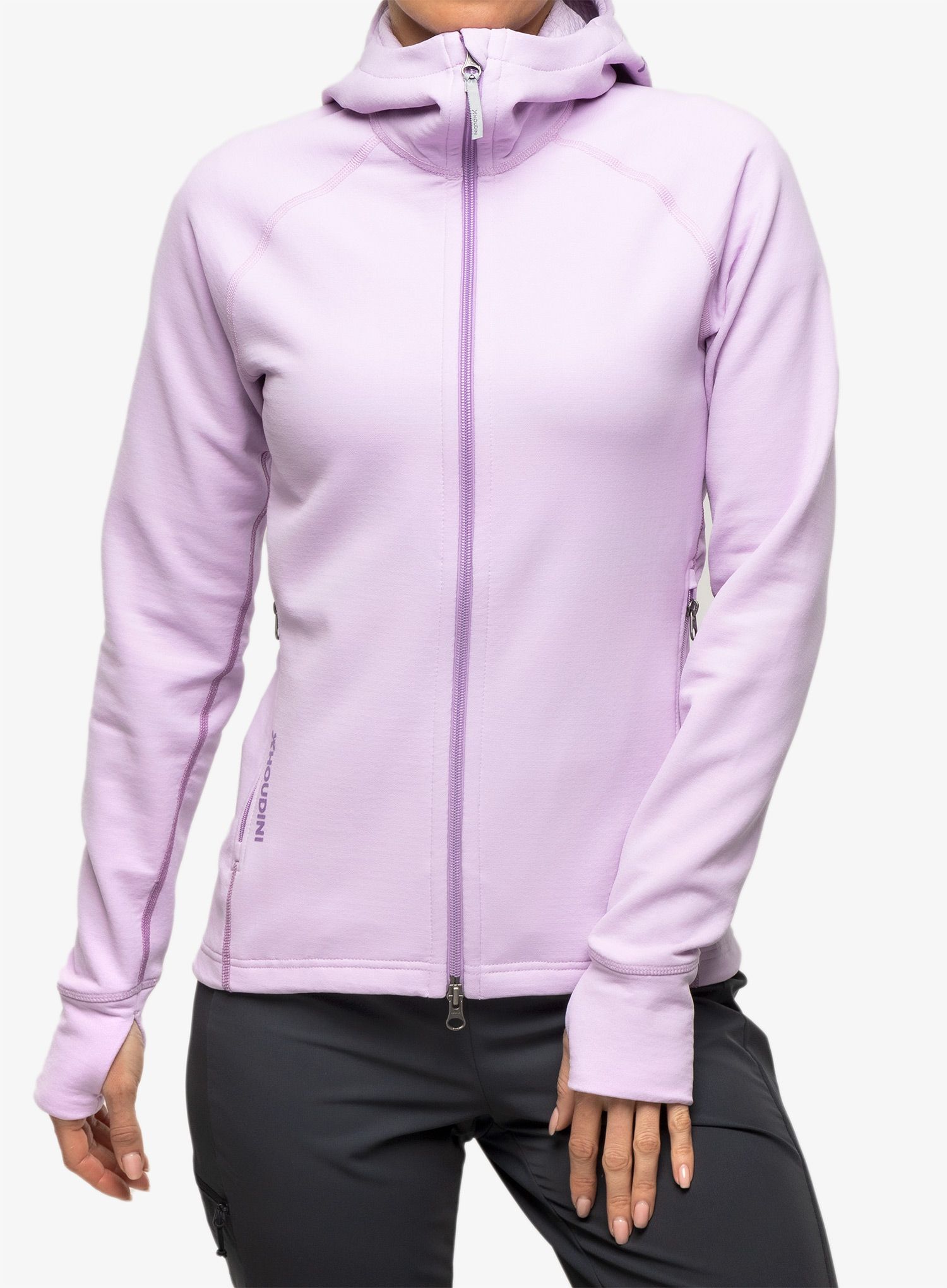 Ženska trekking dukserica Houdini Mono Air Houdi - purple heather