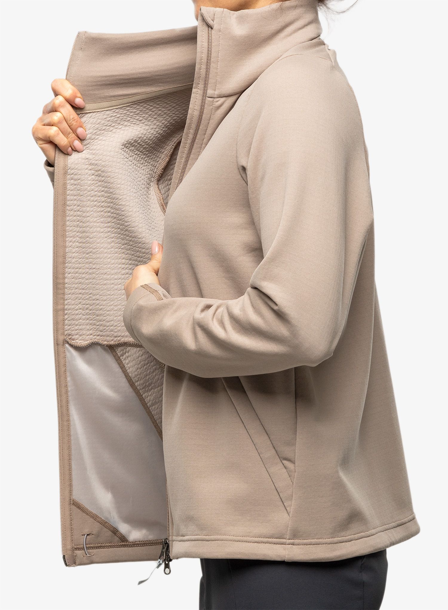 Ženska dukserica bez kapuljače Houdini Mono Air Jacket - misty beach