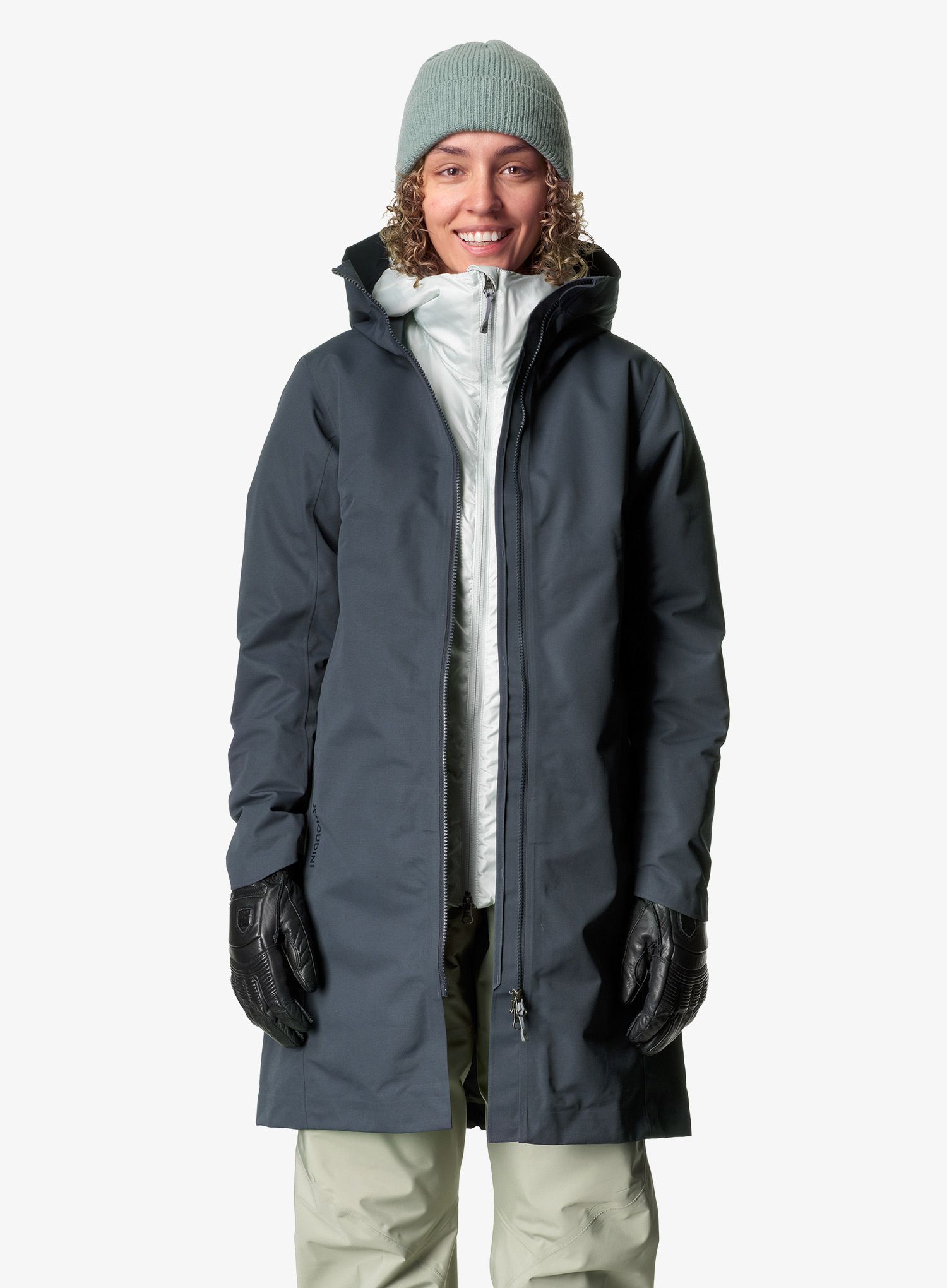 Ženska kišna parka Houdini One Parka - big bang blue