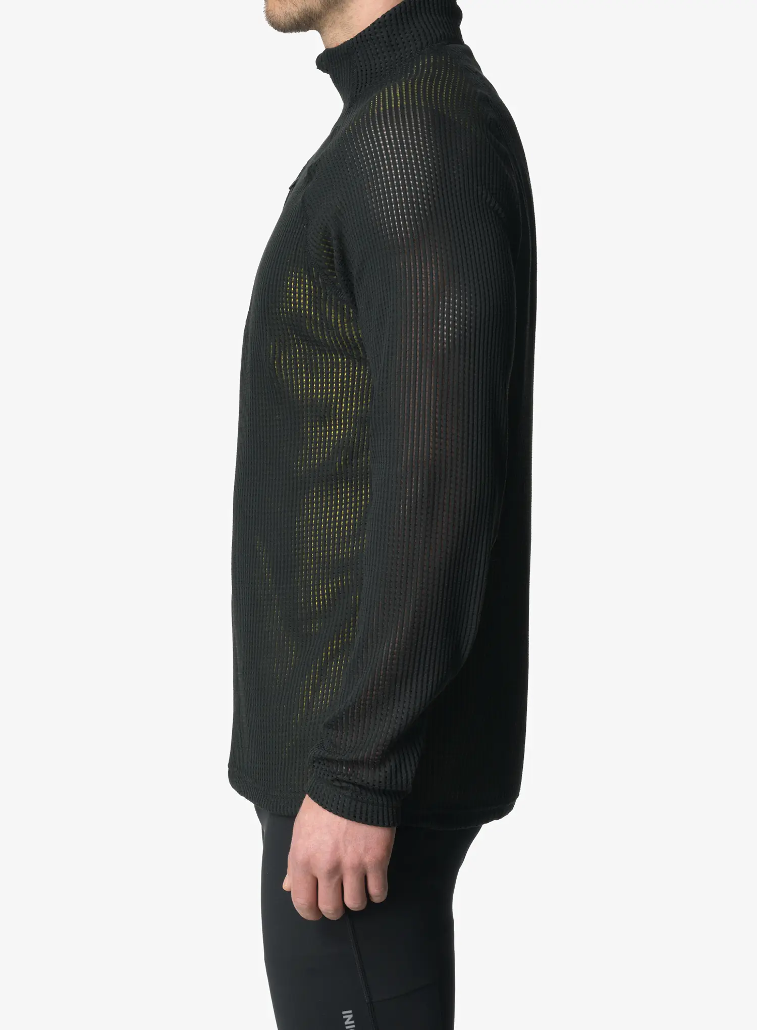 Dukserica za trčanje Houdini Pace Flow Half Zip - true black