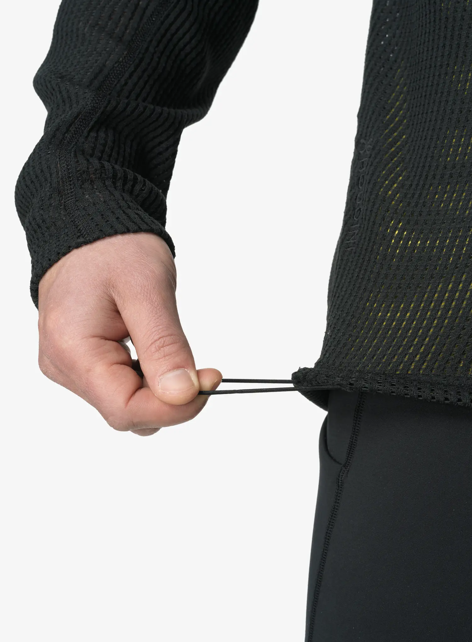Dukserica za trčanje Houdini Pace Flow Half Zip - true black