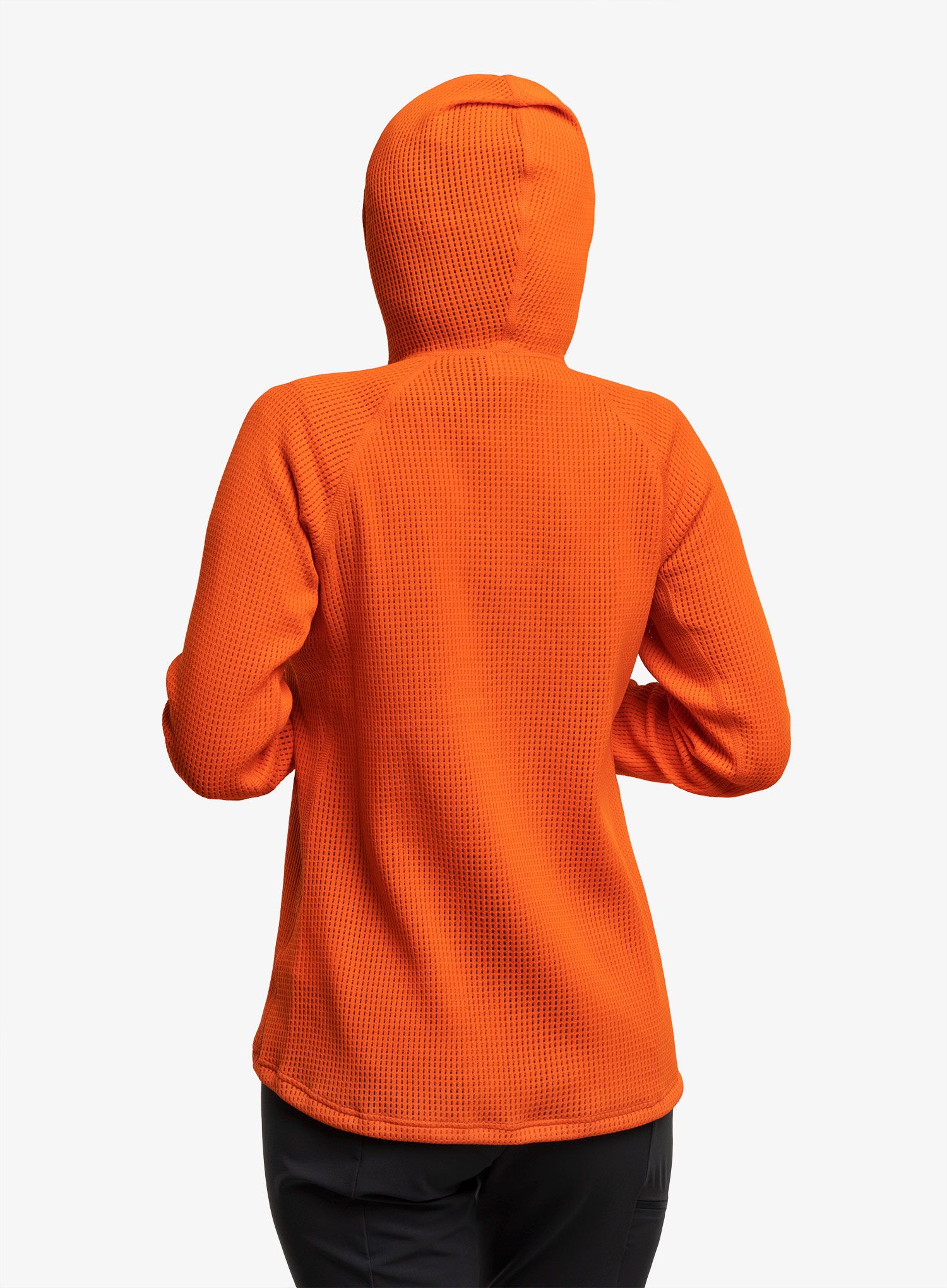 Ženska dukserica za trčanje Houdini Pace Flow Houdi - sunset orange
