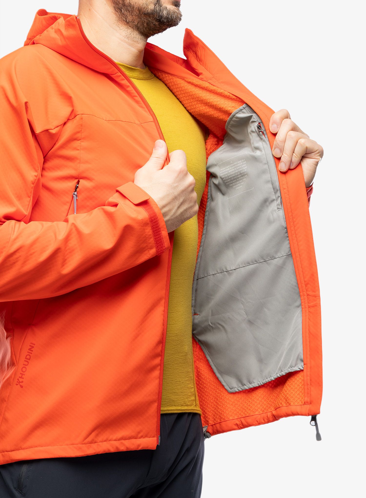 Softshell jakna Houdini Pace Jacket - more than red