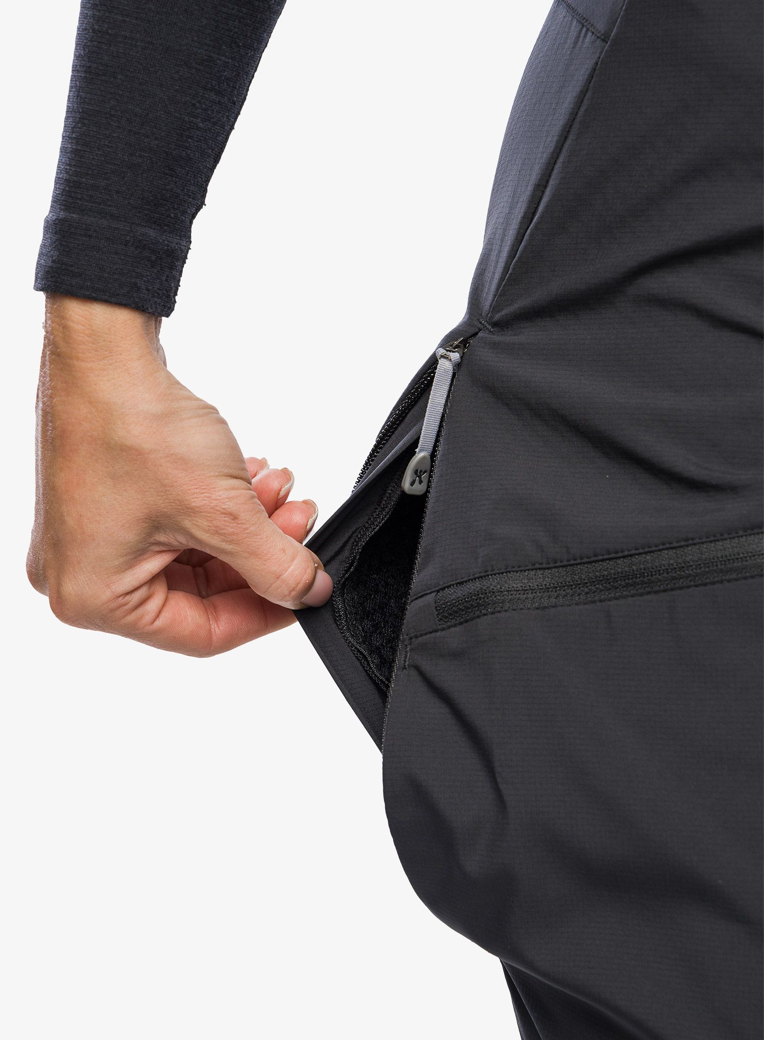 Softshell hlače Houdini Pace Pants - true black