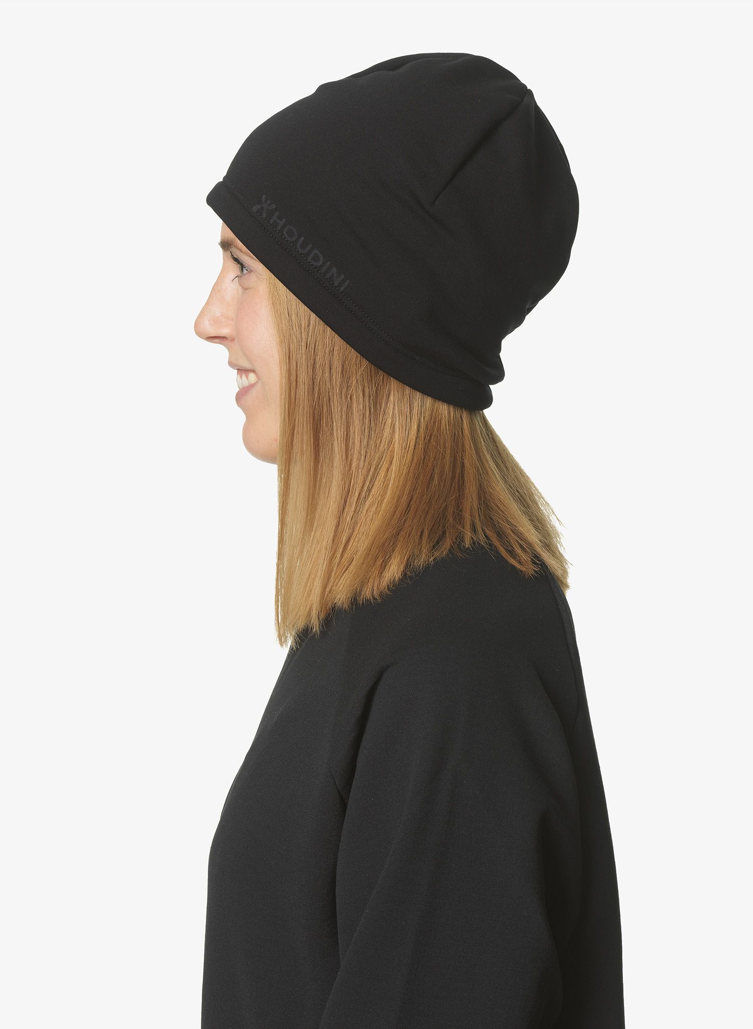 Termo kapa Houdini Power Top Hat - true black