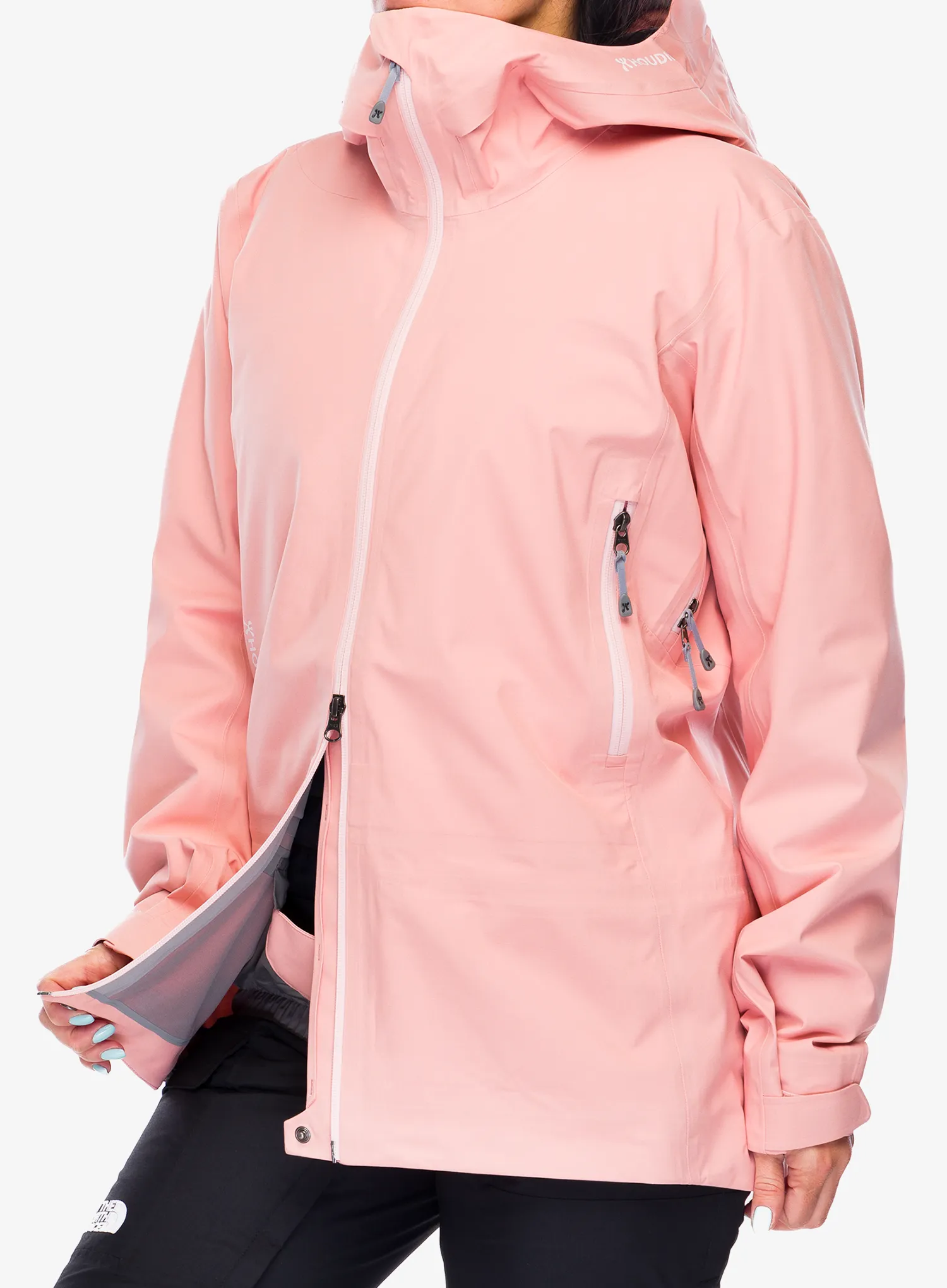 Ženska jakna s membranom Houdini Ride Jacket - pow pink