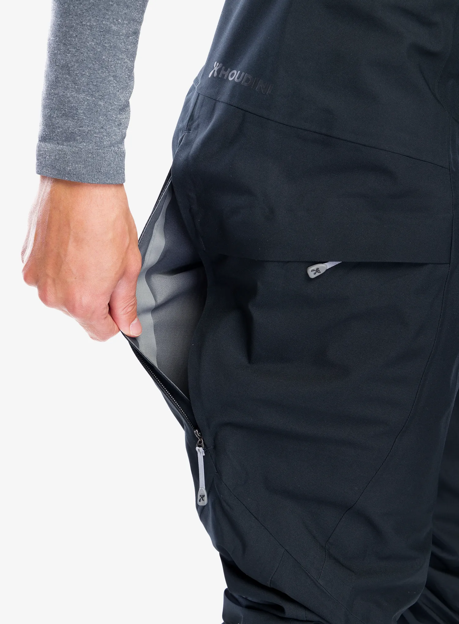 Kišne hlače Houdini Ride Pants - true black