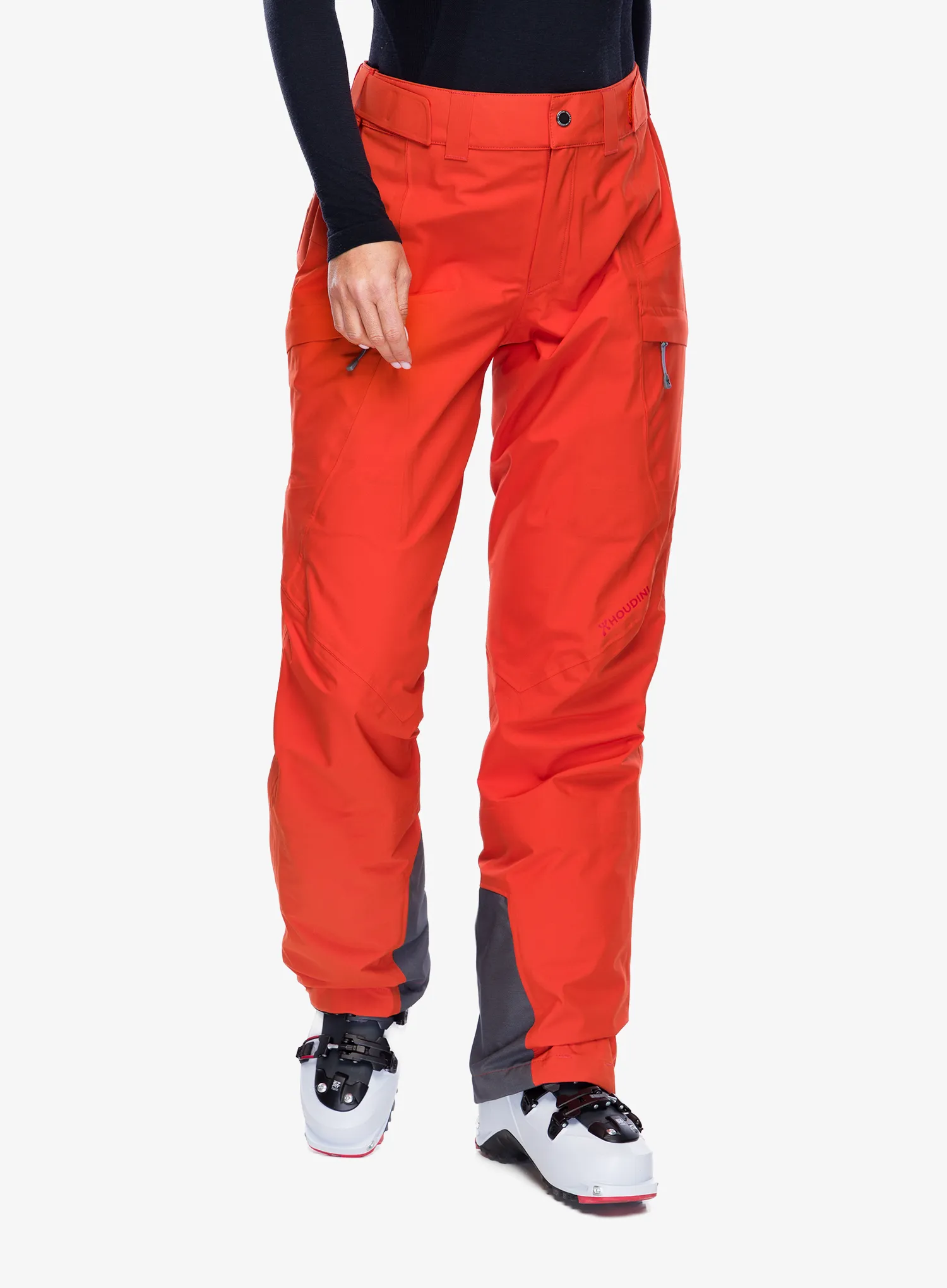 Ženske hlače Houdini Ride Pants - en route red